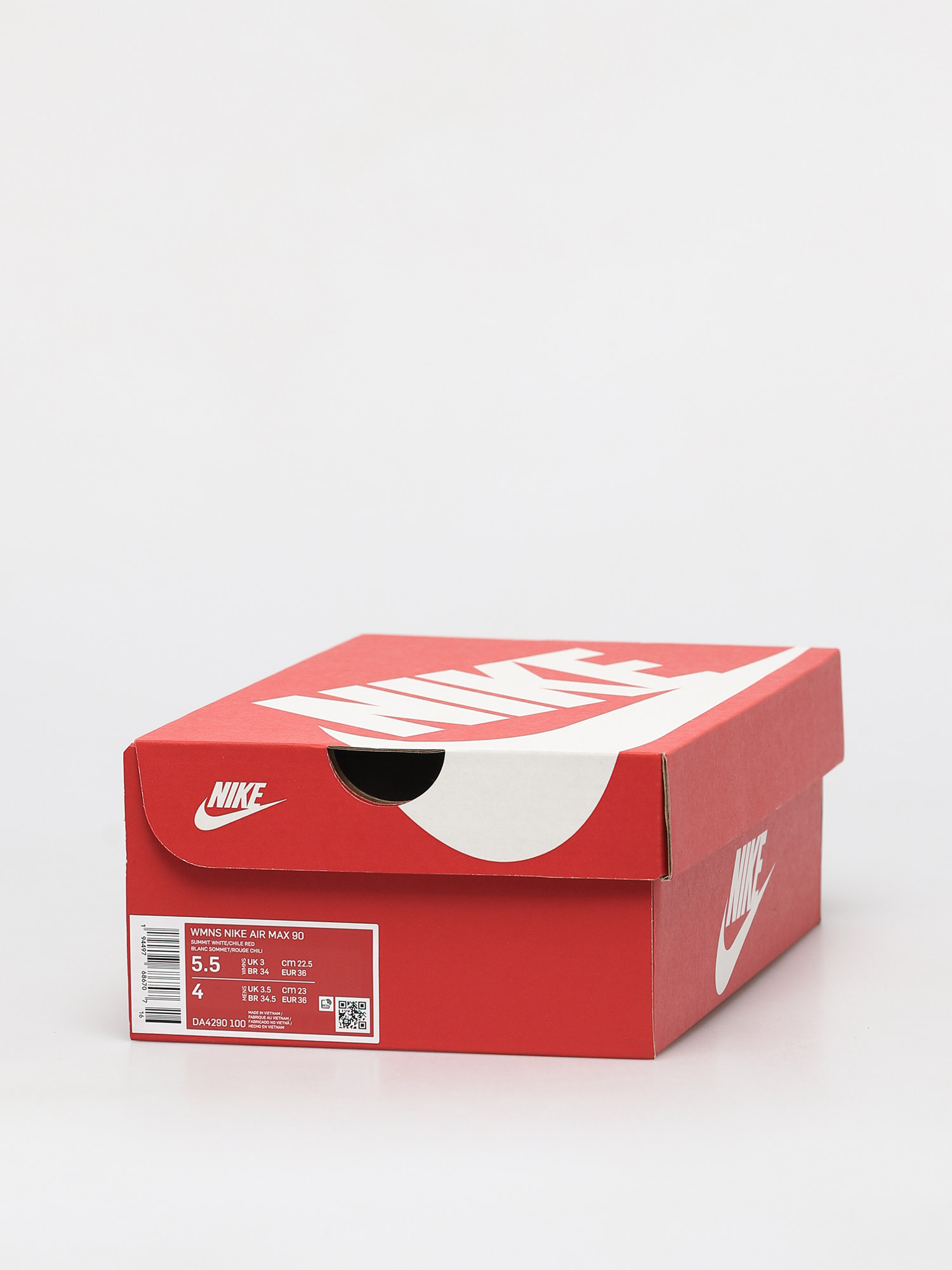 Nike Air Max 90 Schuhe Wmn (summit white/chile red bleached aqua)