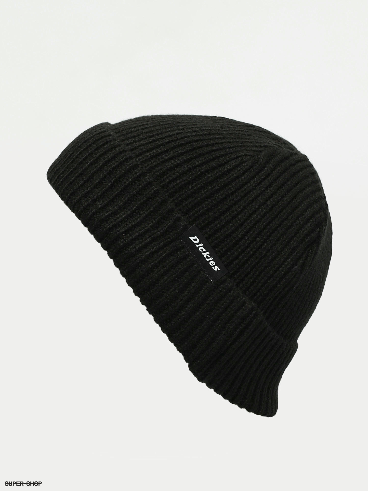 mini fisherman beanie black