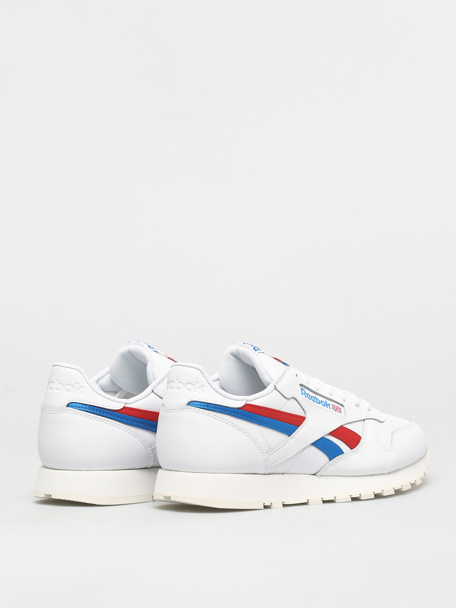 Reebok Classic Leather Shoes (white/insred/dynblu)