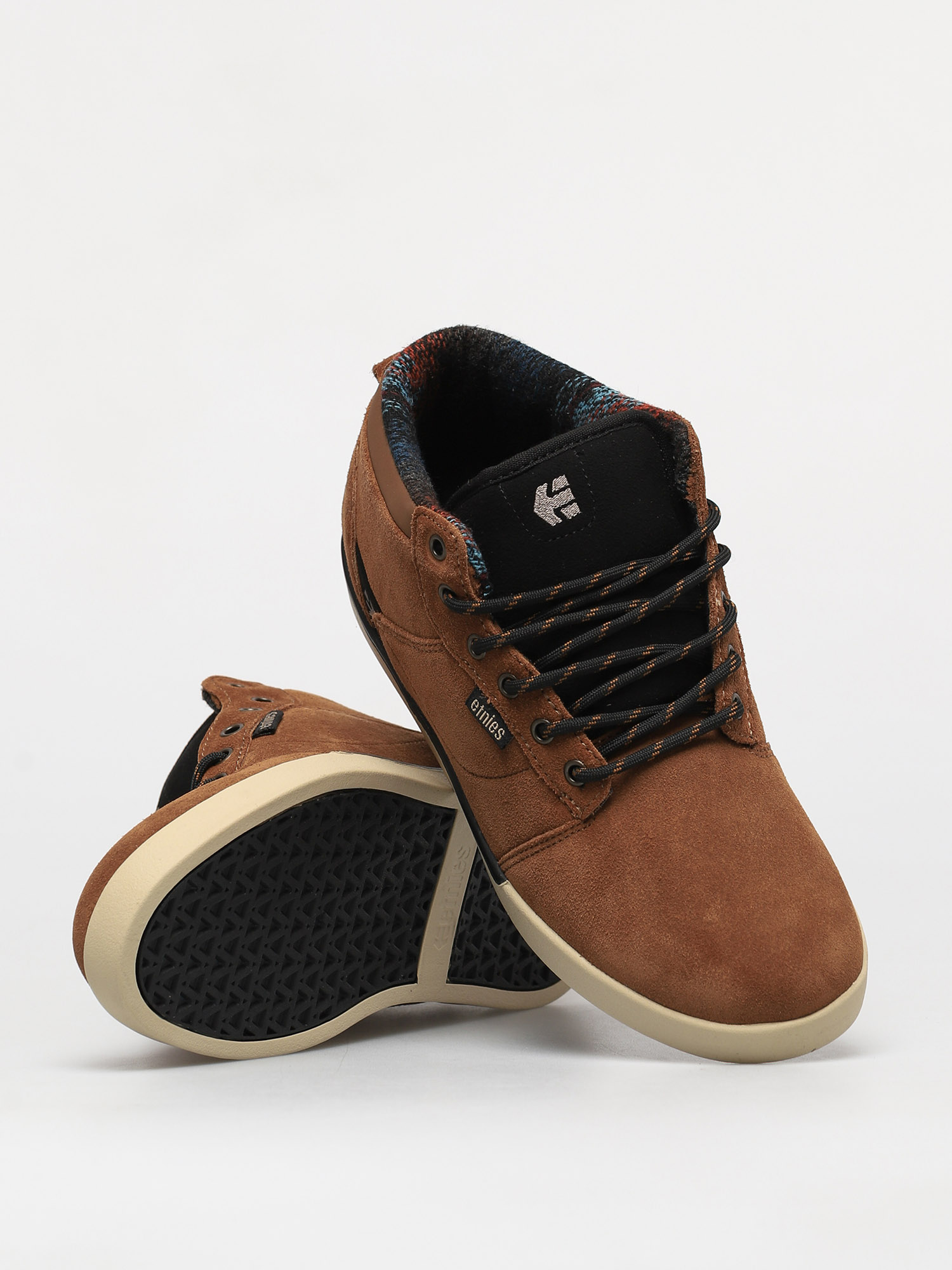 Etnies Jefferson Mid Shoes (brown/black/tan)