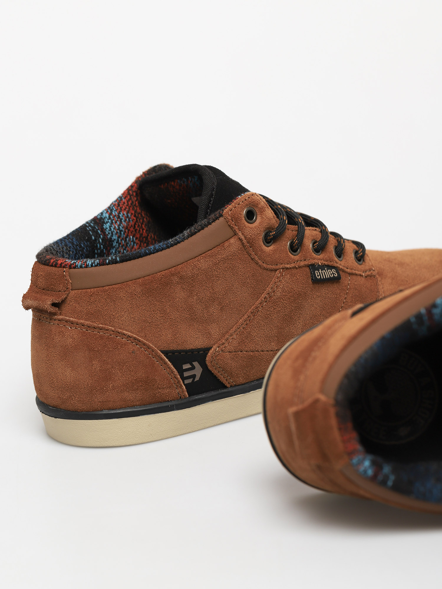 Etnies Jefferson Mid Shoes (brown/black/tan)