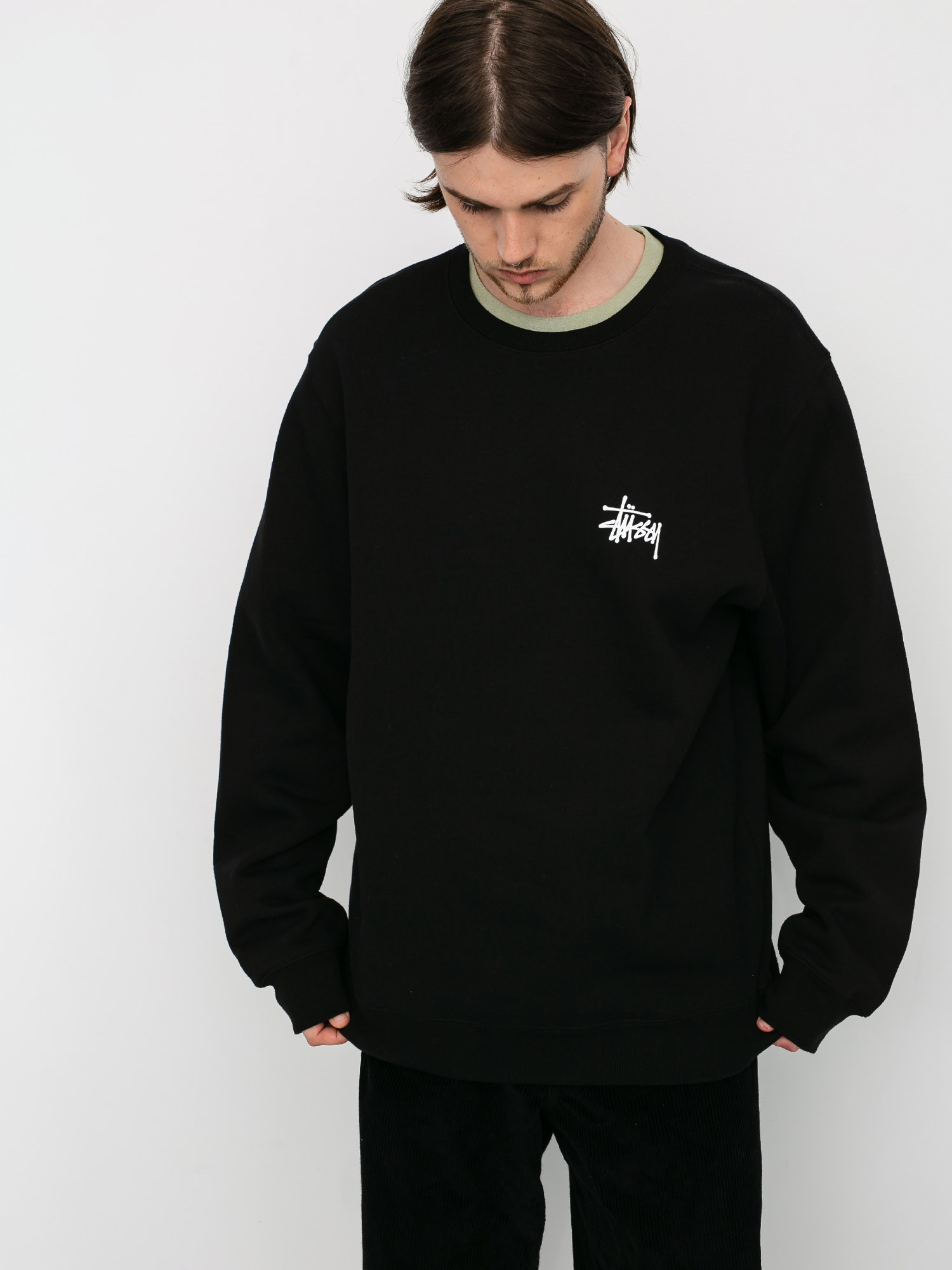 Stussy Basic Sweatshirt (black)