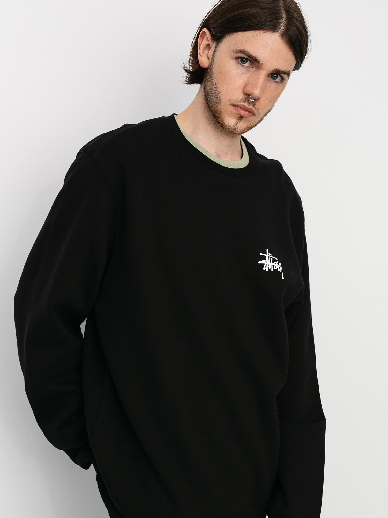 Stussy Basic Sweatshirt (black)