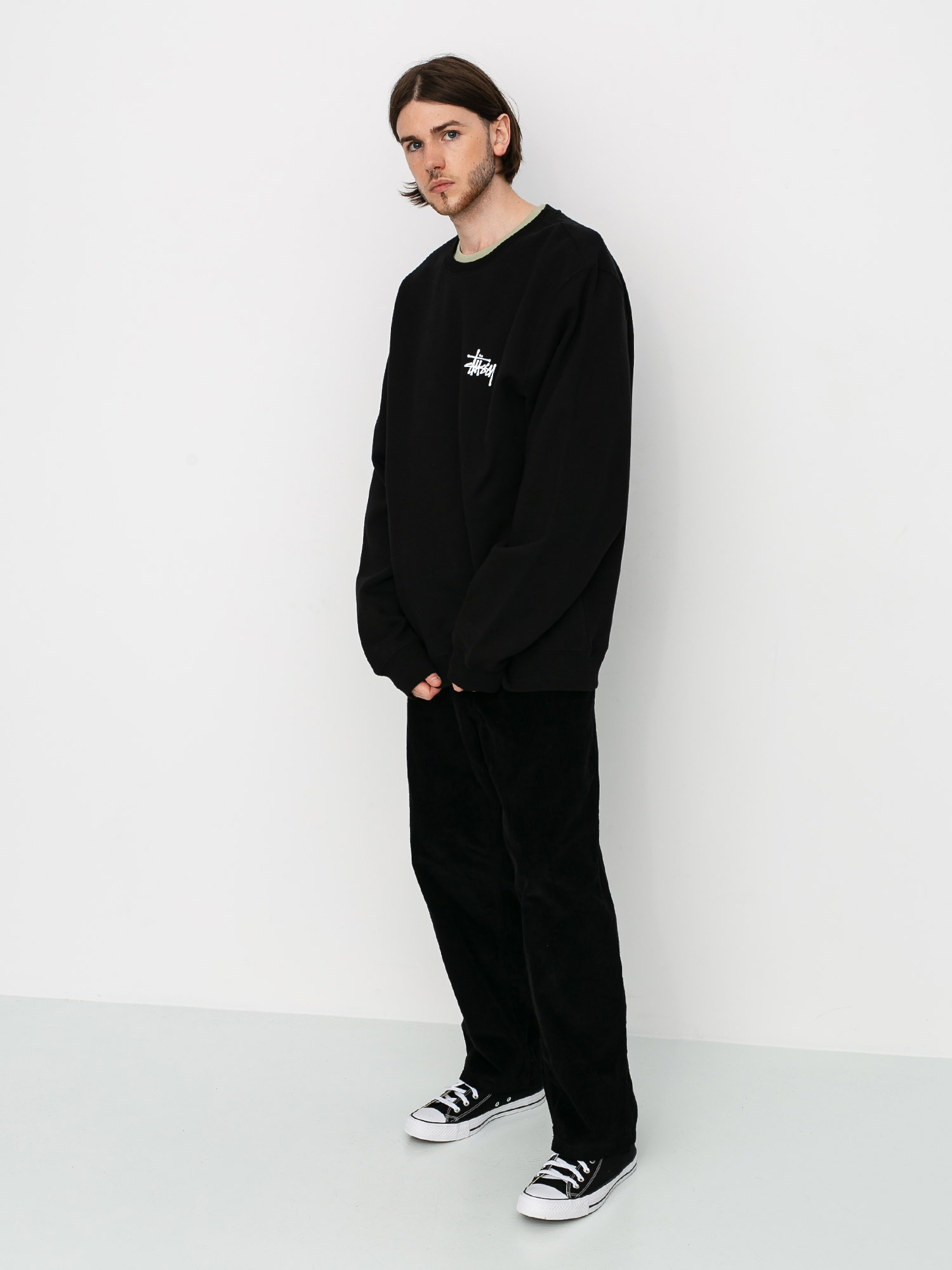 Stussy Basic Sweatshirt (black)