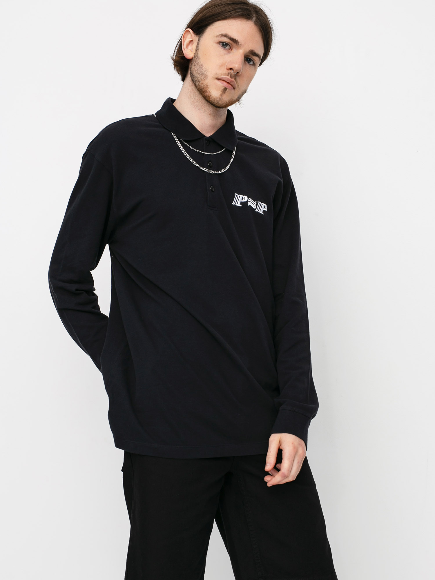 Pass Port PPP Polo t-shirt (black)