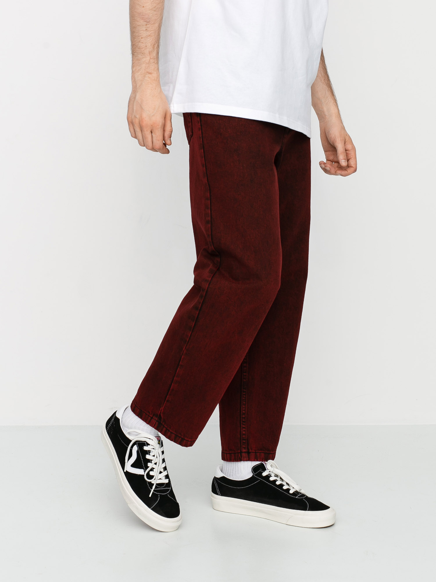 Polar Skate 93 Denim Pants - red (red black)