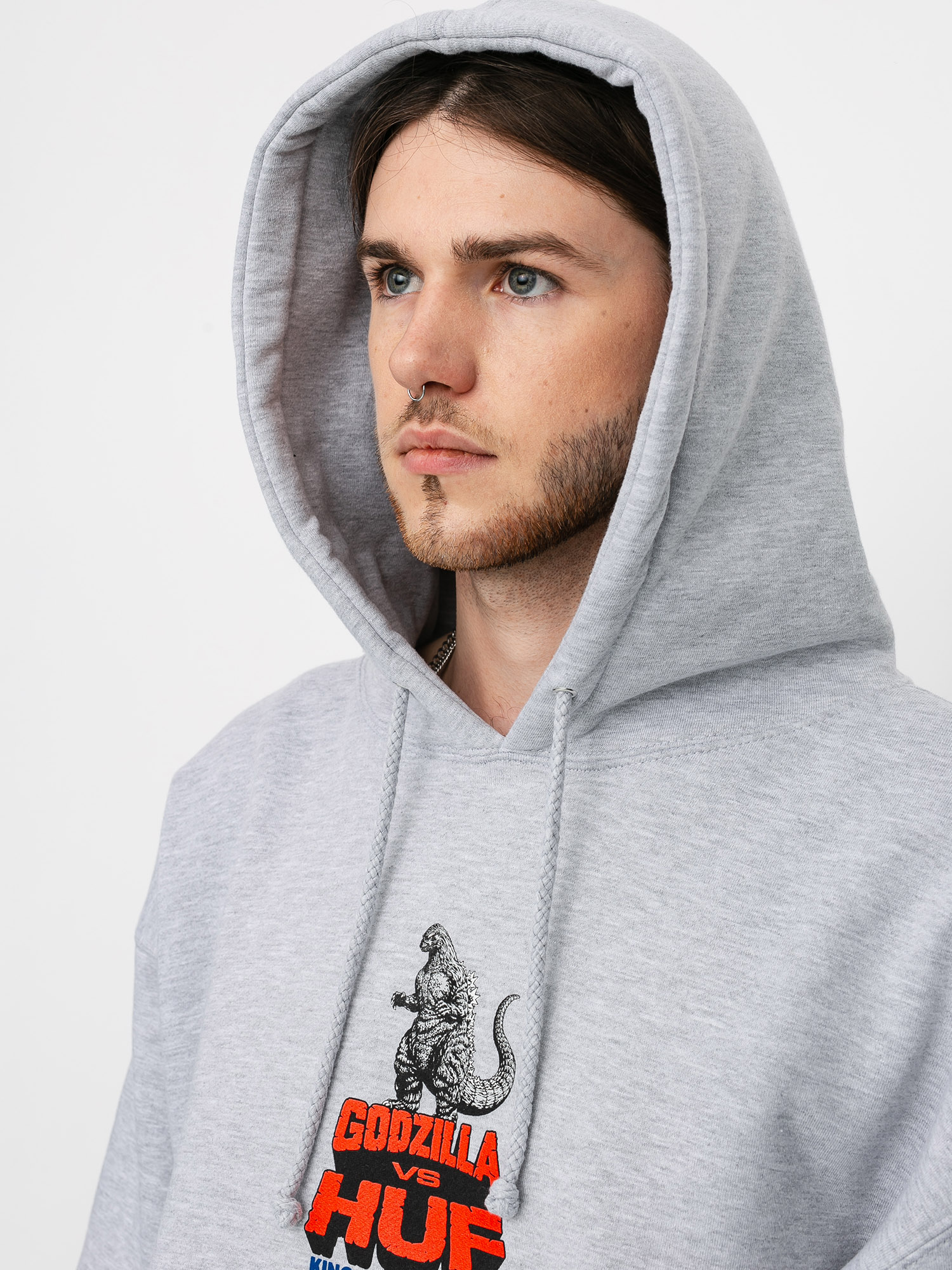 godzilla hoodie huf