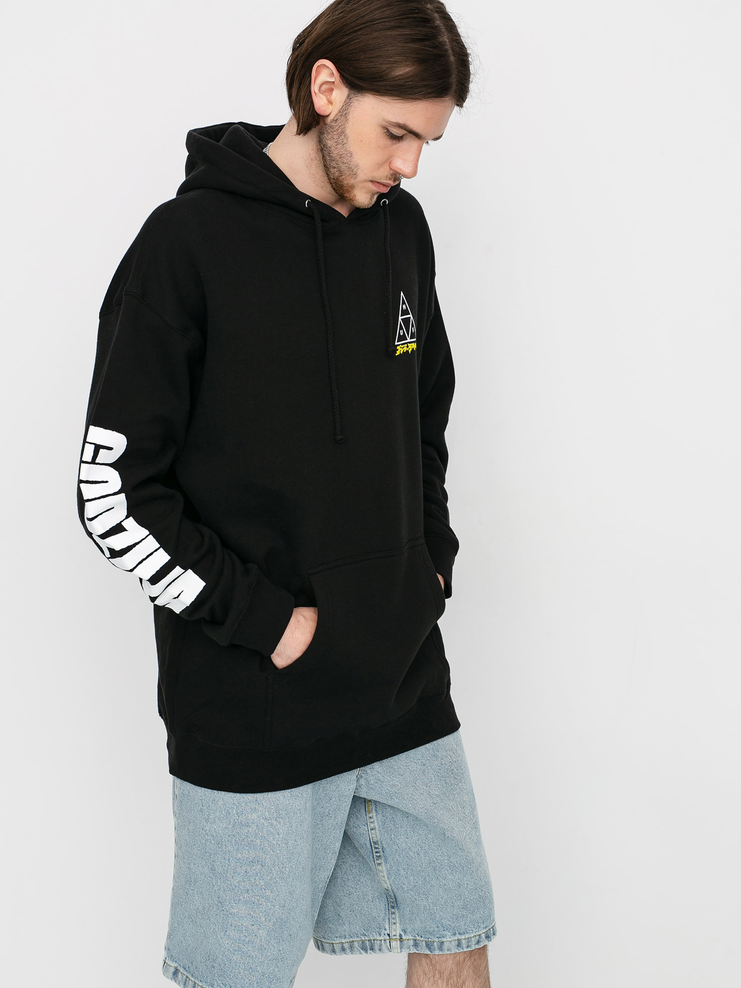 HUF X Godzilla TT HD Hoodie (black)