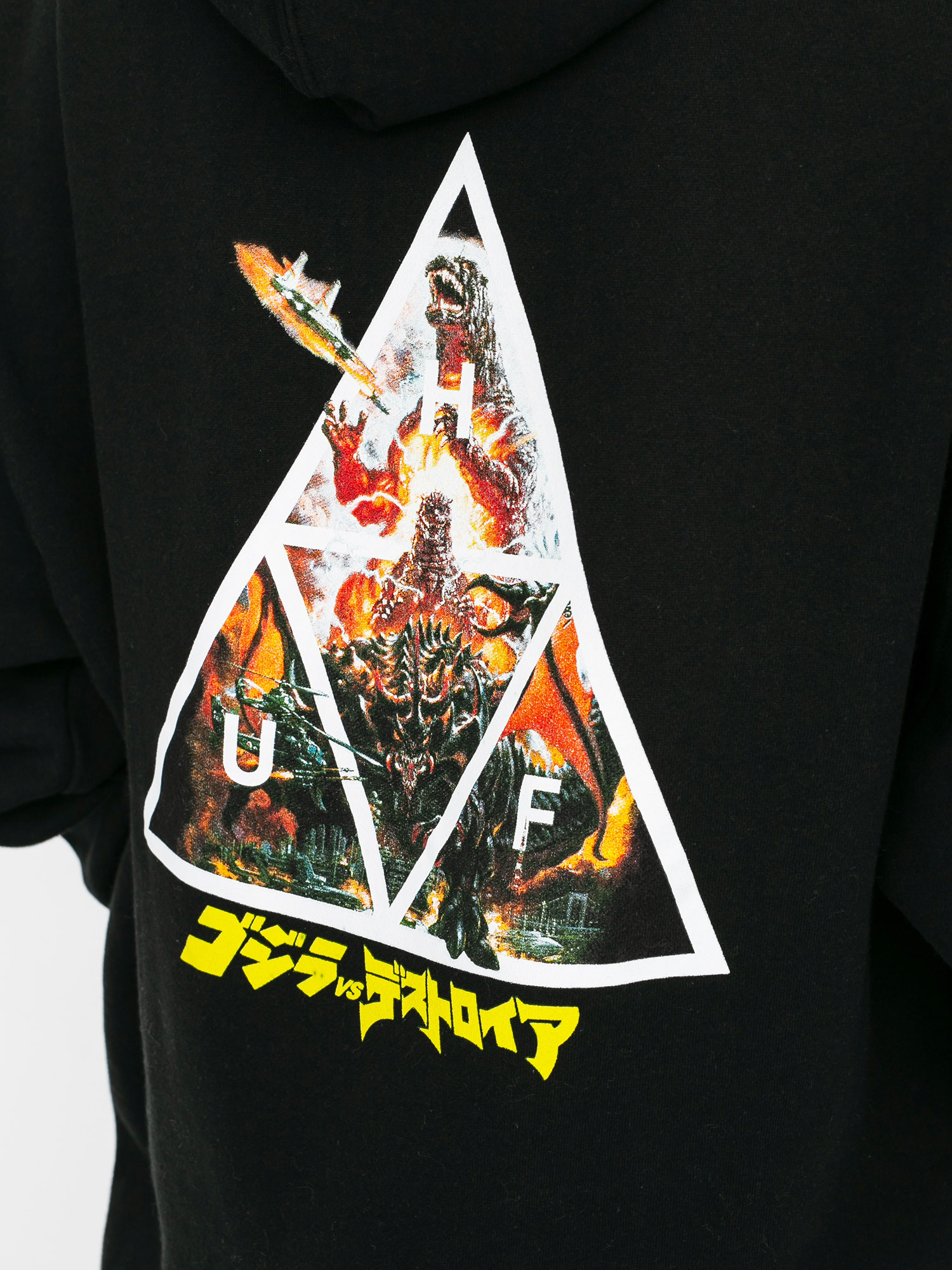 HUF X Godzilla TT HD Hoodie (black)