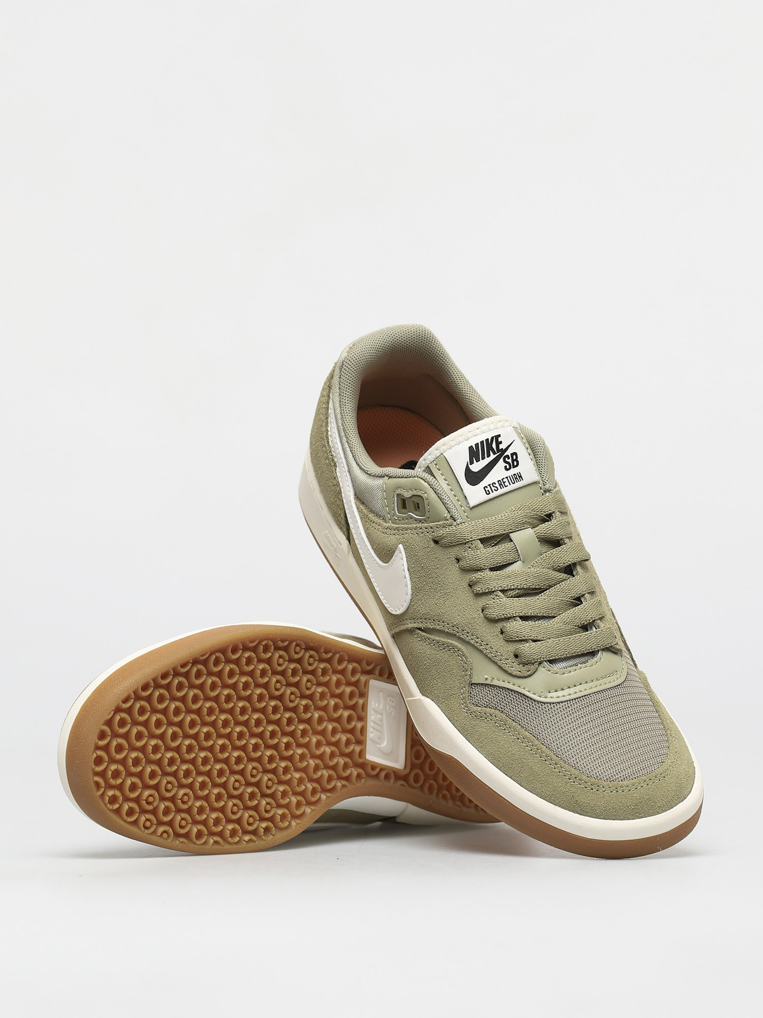 Nike SB Gts Return Shoes (medium khaki/sail gum light brown gelati)
