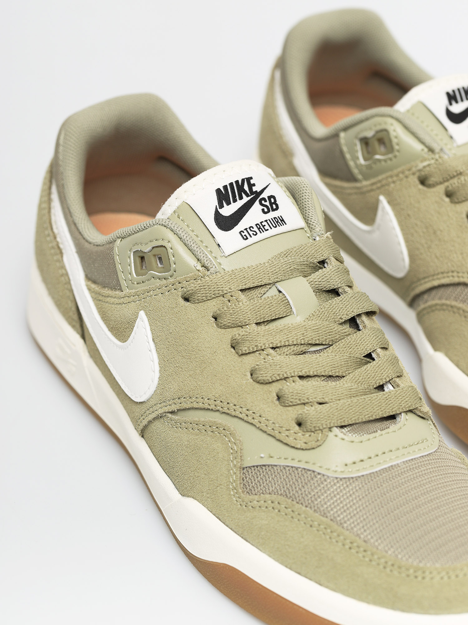 khaki color nike shoes