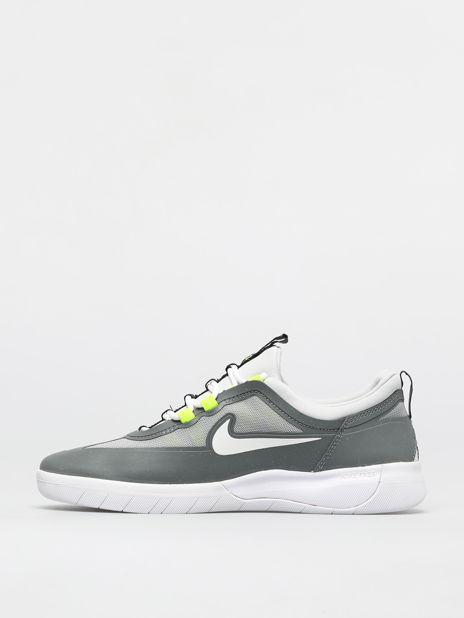 Nike SB Nyjah Free 2 0 Shoes (smoke grey/white lt smoke grey)