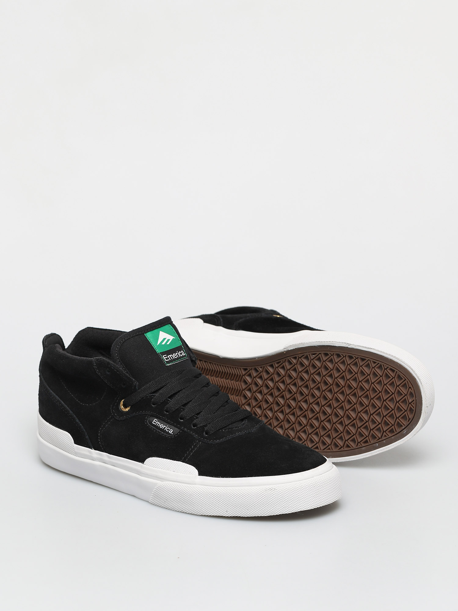 Emerica Pillar Schuhe (black/white/gold)