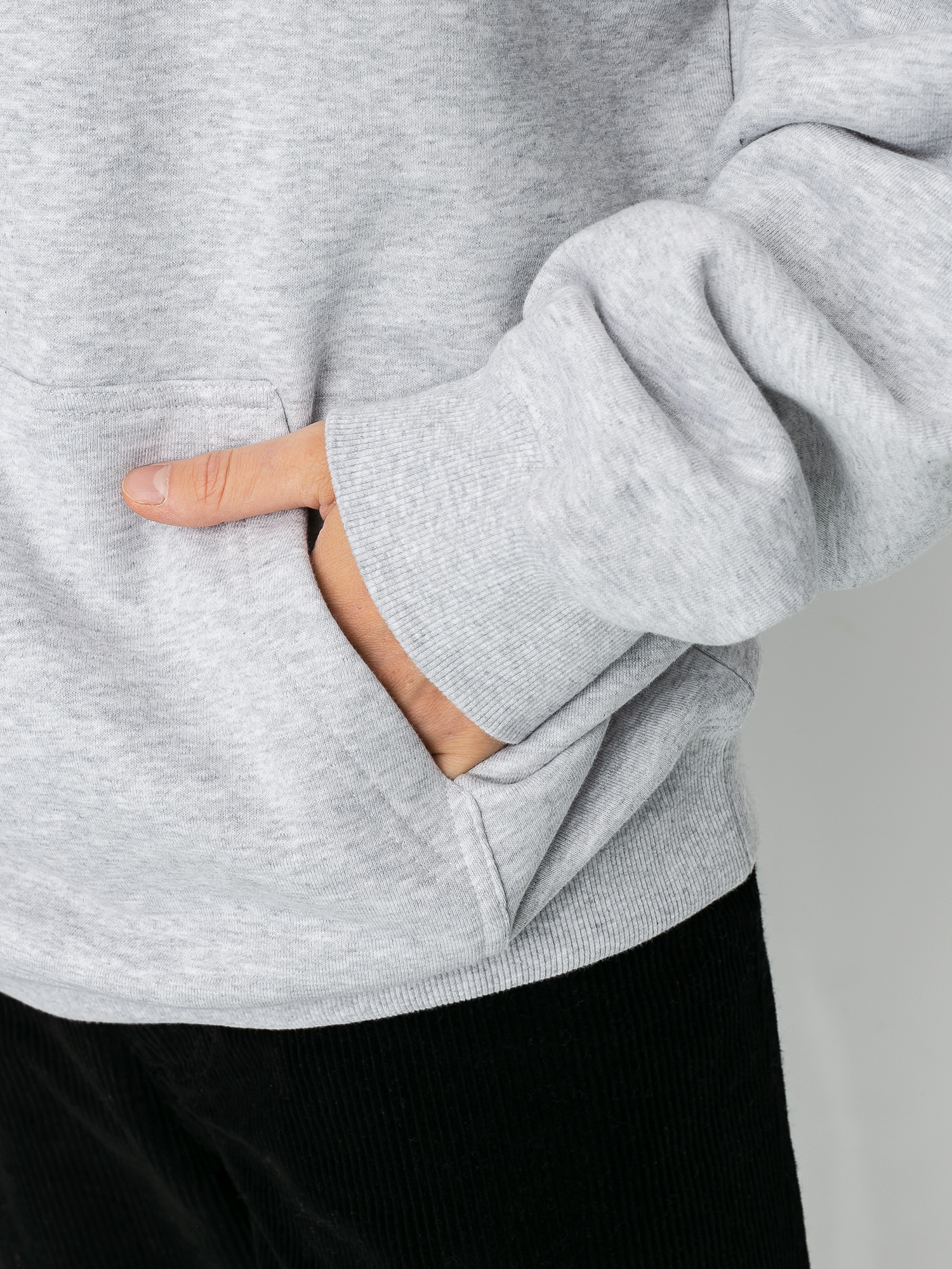 Stussy Basic HD Hoodie (ash heather)