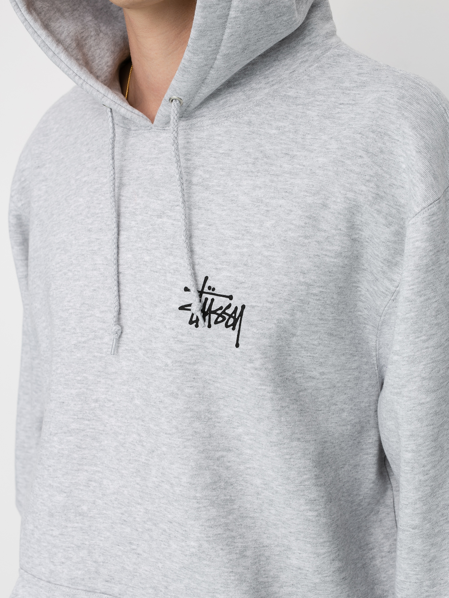 Stussy Basic HD Hoody (ash heather)