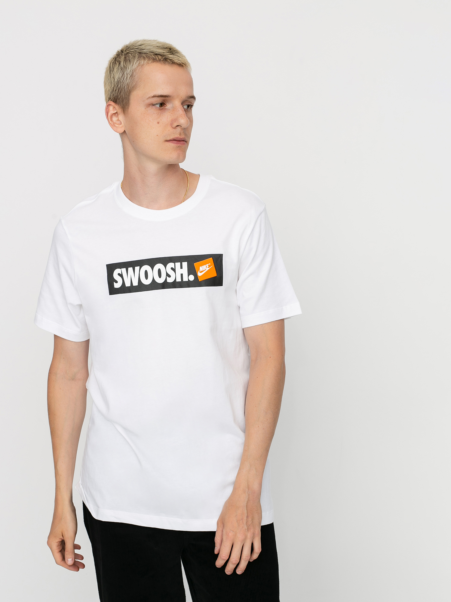 Nike Swoosh T-shirt (white/white)