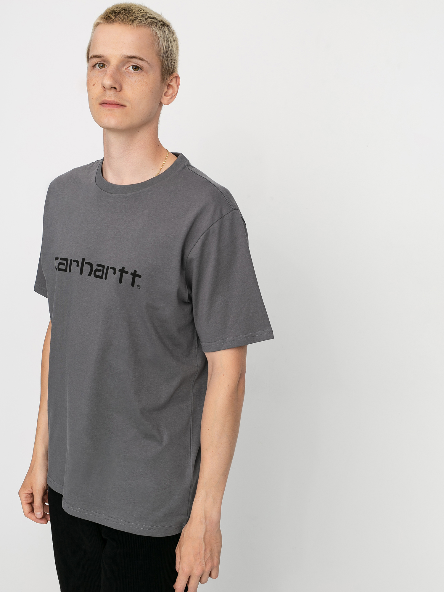 Carhartt WIP Script T-shirt (husky/black)