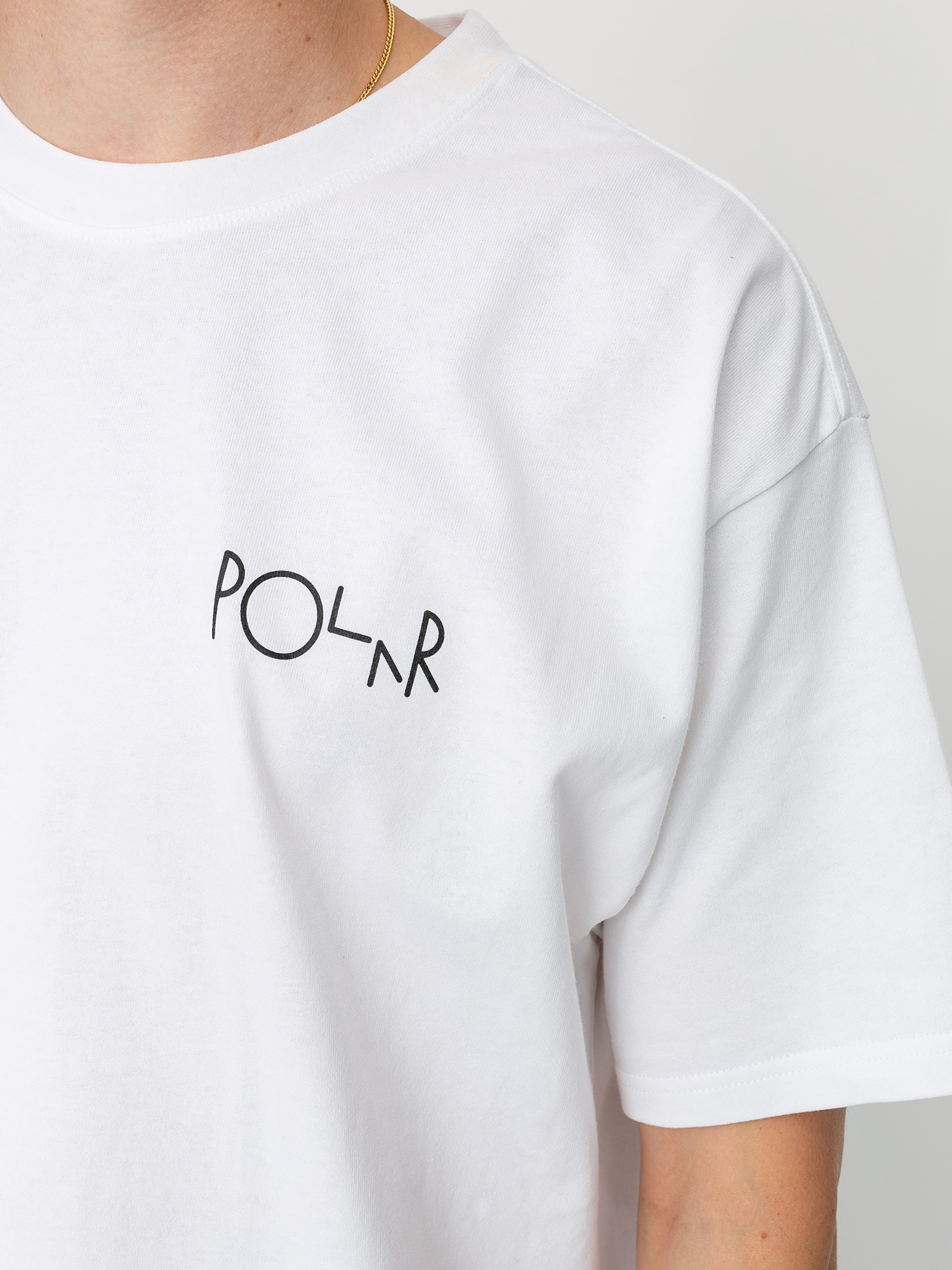 Polar Skate Memory Palace Fill Logo T-Shirt (white)