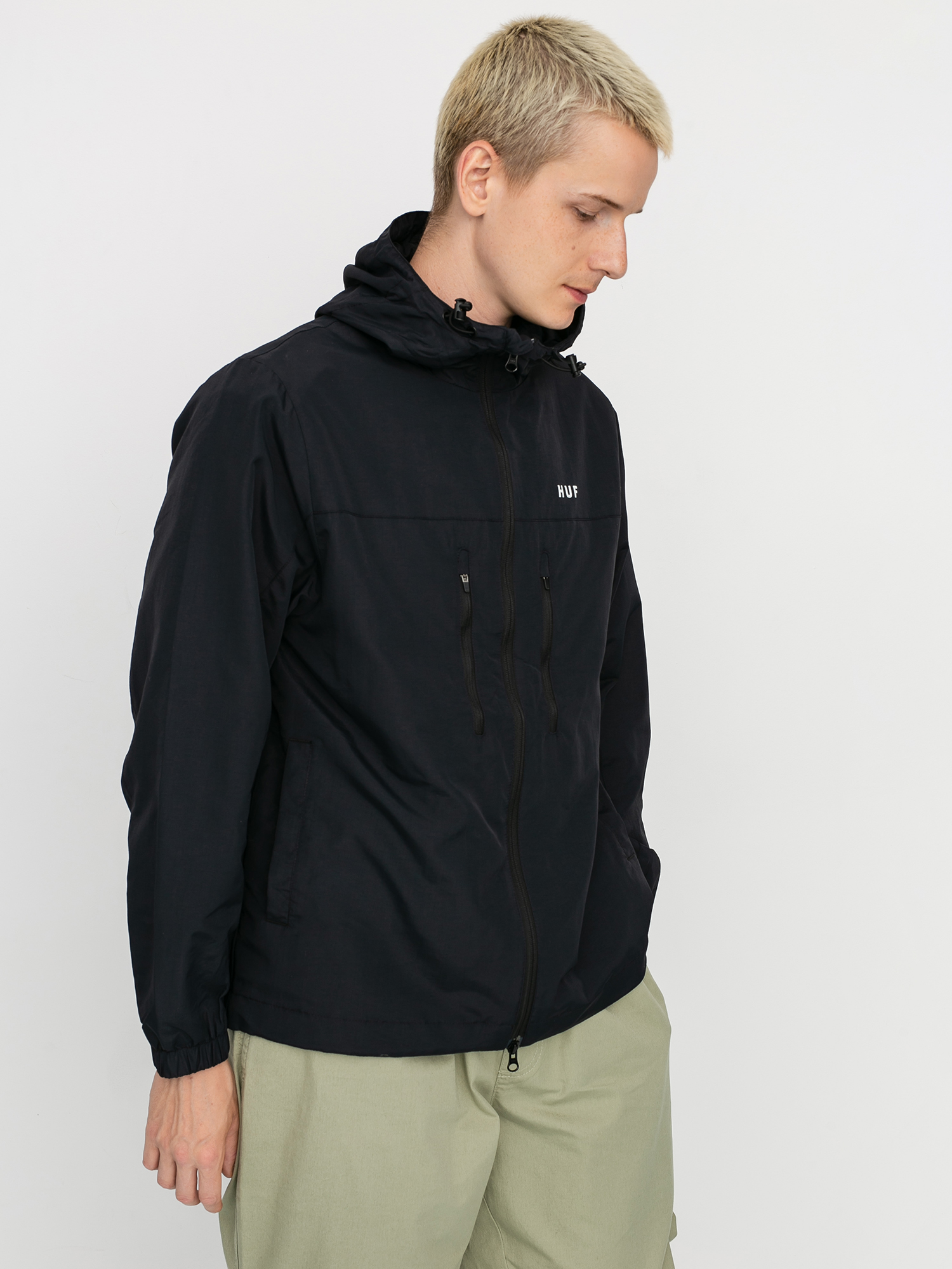 HUF Standard Shell 3 Jacket (black/black)
