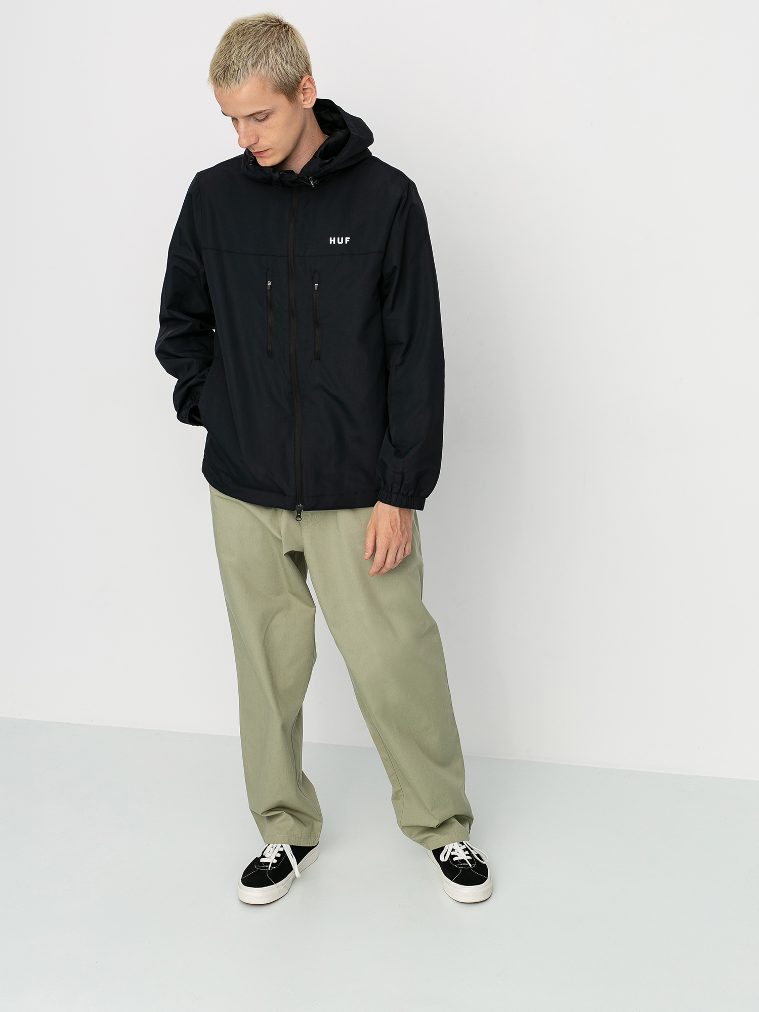HUF Standard Shell 3 Jacket (black/black)