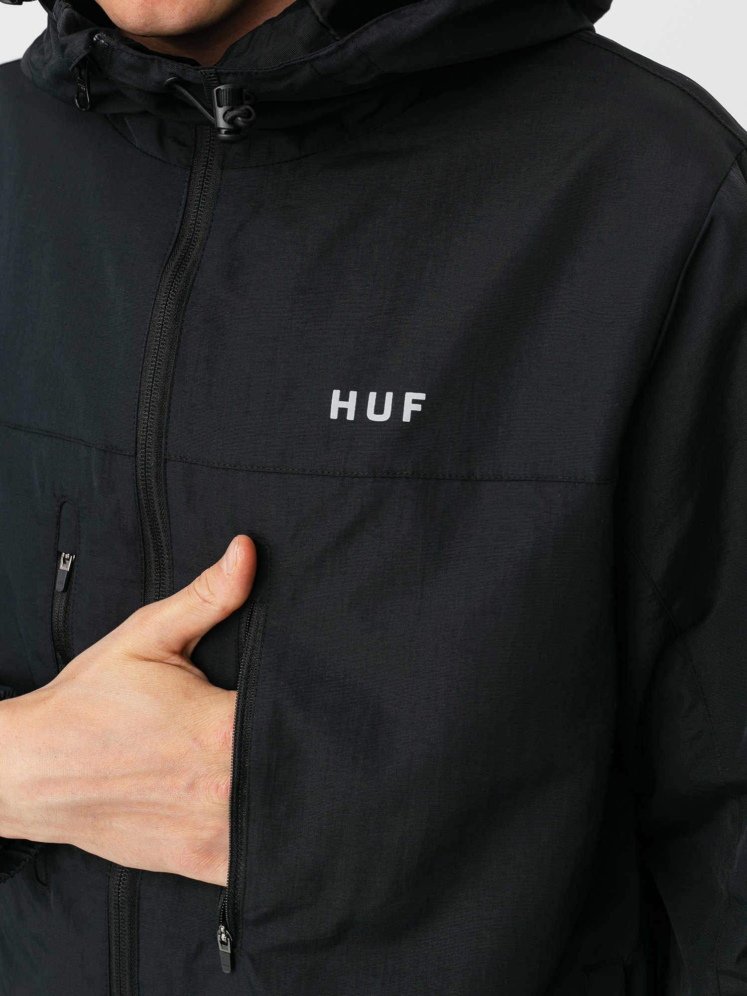 HUF Standard Shell 3 Jacket (black/black)