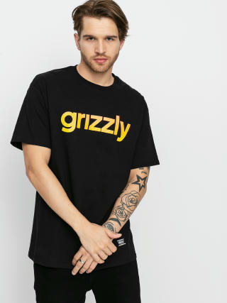 Grizzly Griptape X Champion Lowercase Fadeaway T-shirt (black)