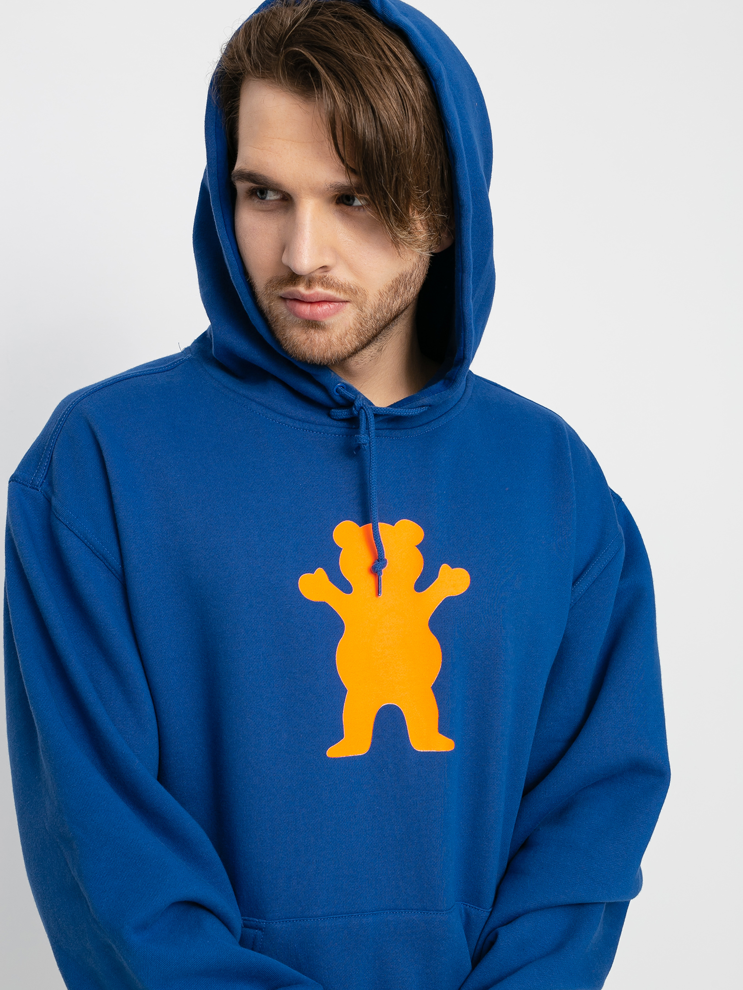 Grizzly Griptape Og Bear HD Hoodie (royal)