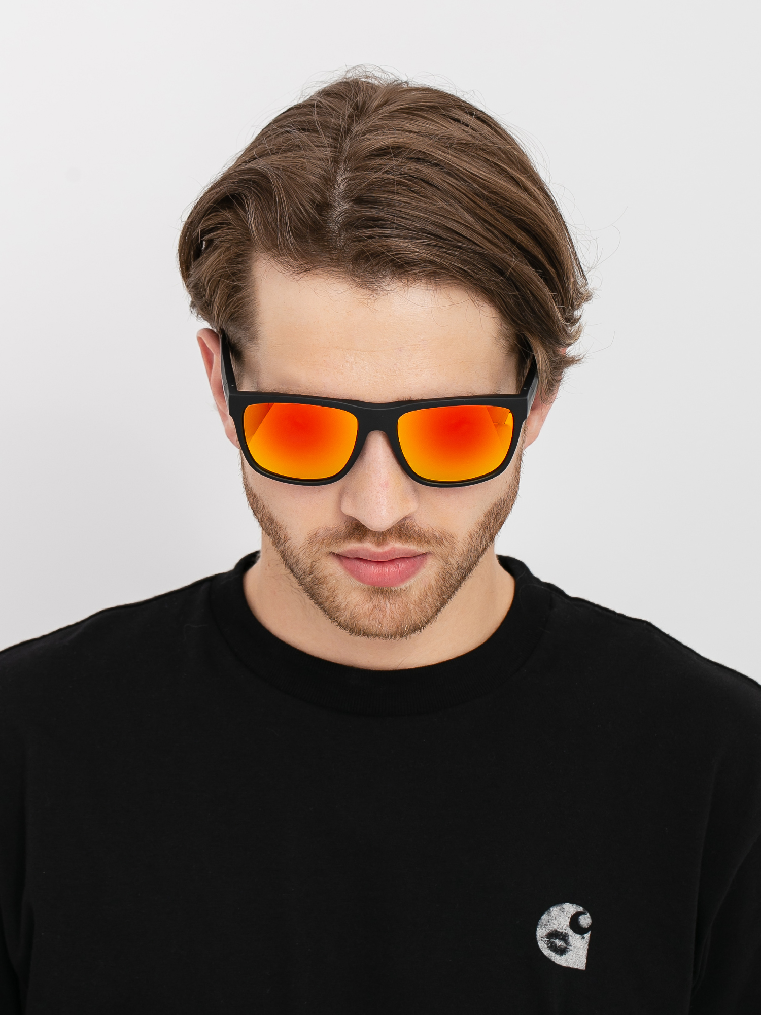 Dragon Aerial Sunglasses (matte black/ll orange ion)