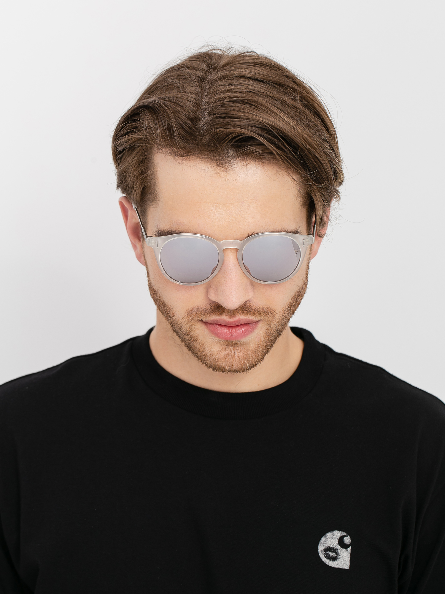 Dragon Hype Sunglasses (milky crystal/ll silver ion)