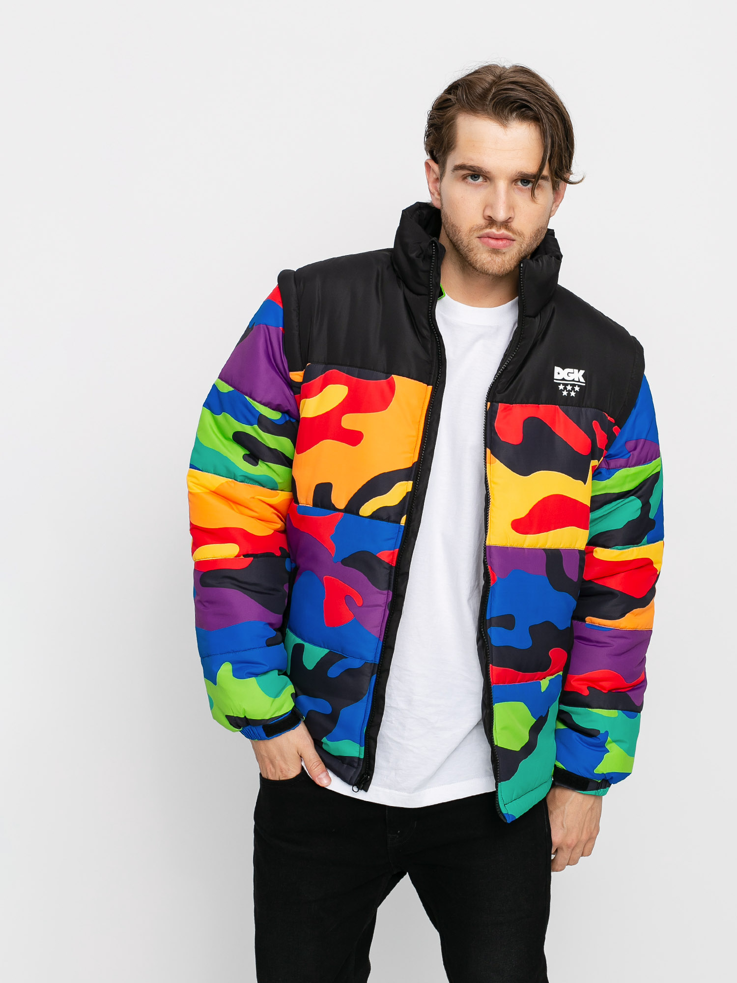 DGK Breeze Puff Jacket - multicolor (multi)