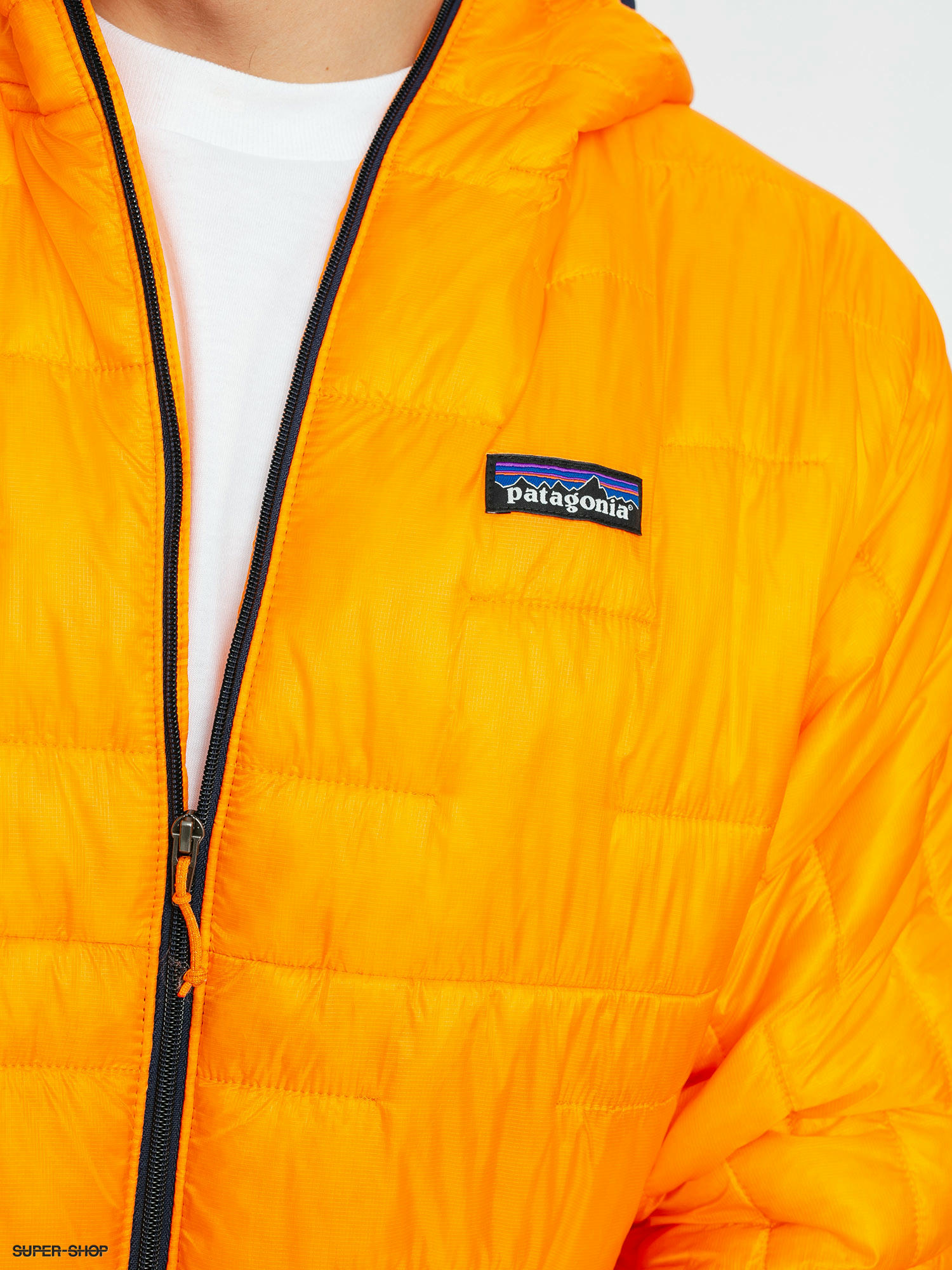 patagonia micro puff hoody mango