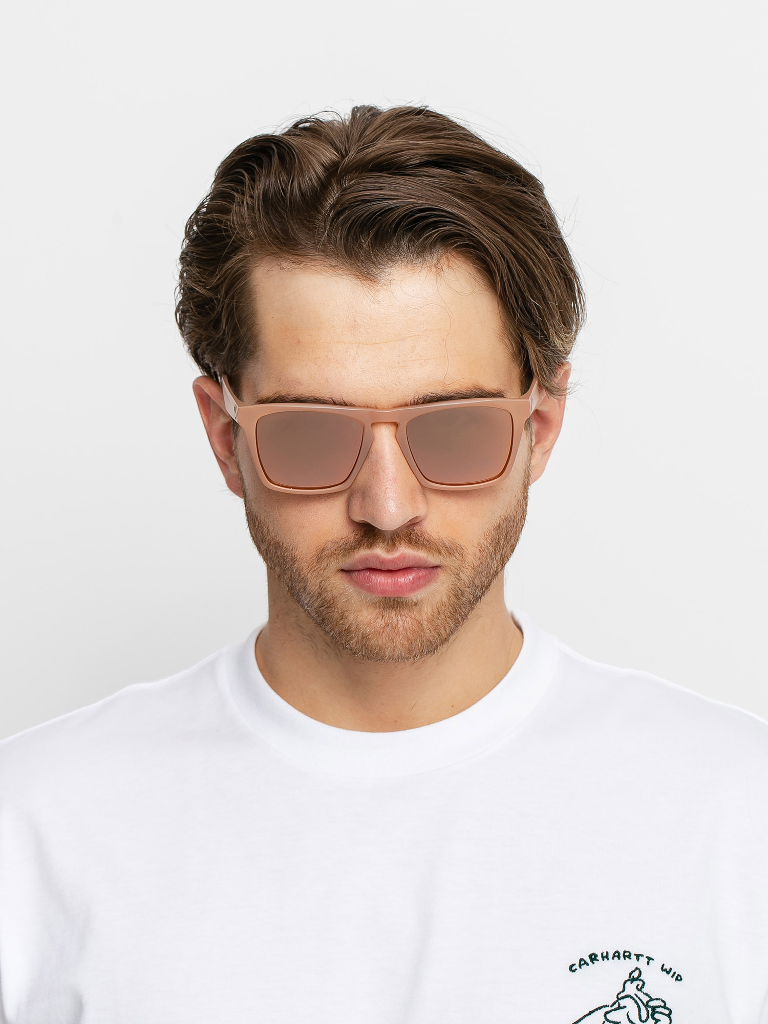 Dragon Drac Sunglasses (mtt seashell/ll rose gold ion)