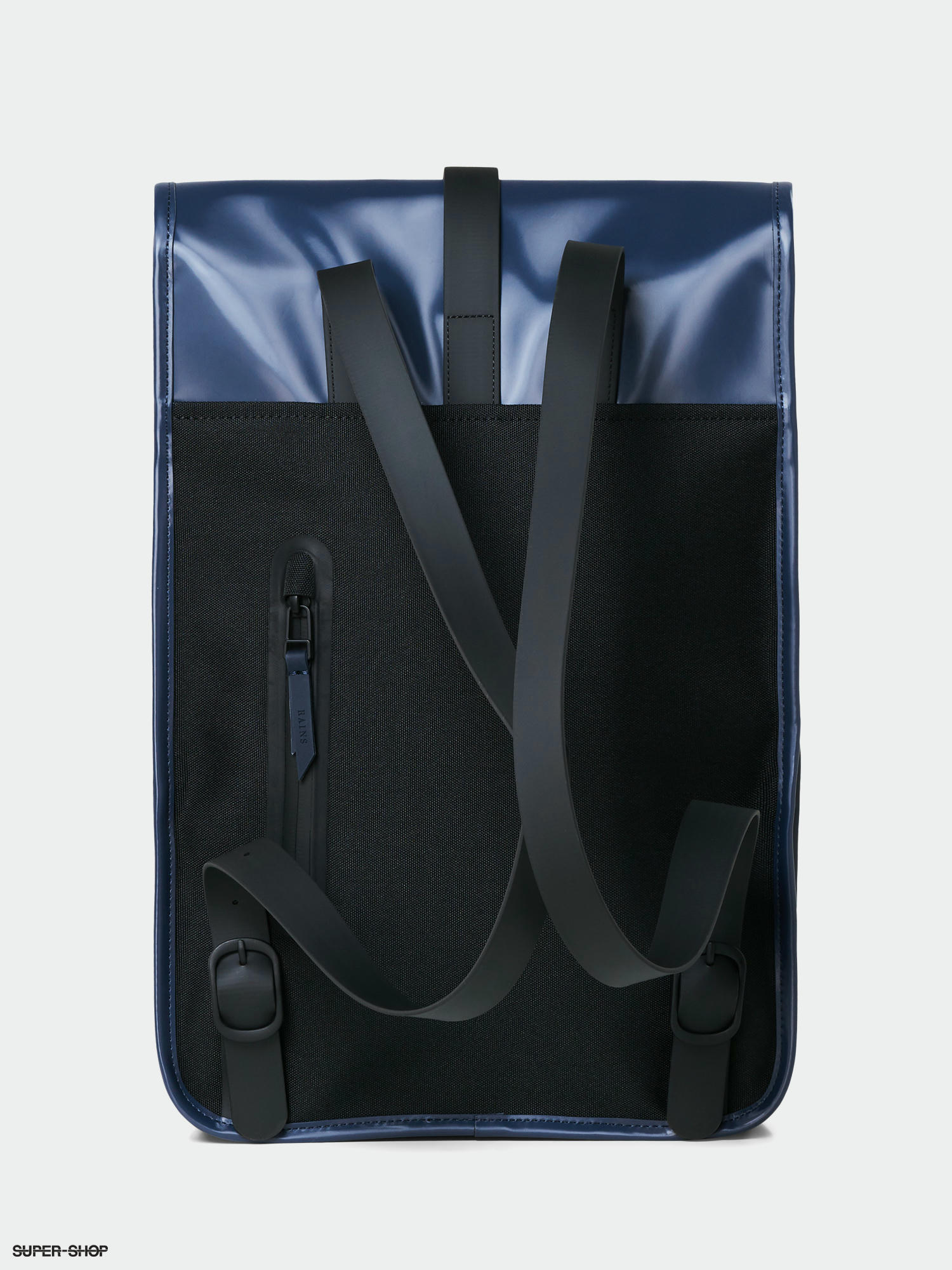 rains blue backpack