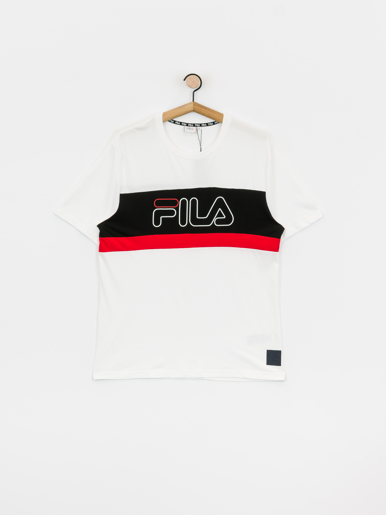 Fila Laurens T-shirt (bright white/black/true red)