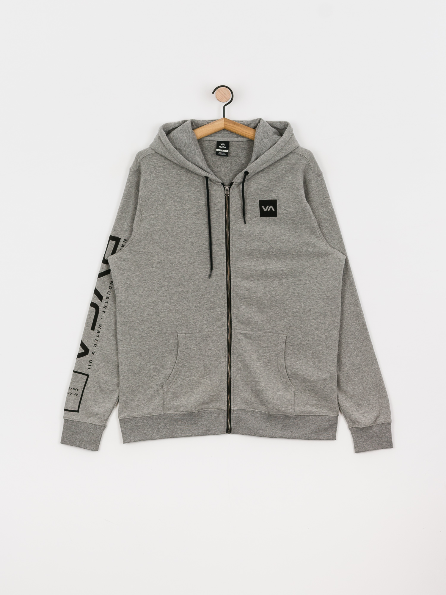 RVCA Swift HD Hoodie (heather grey)