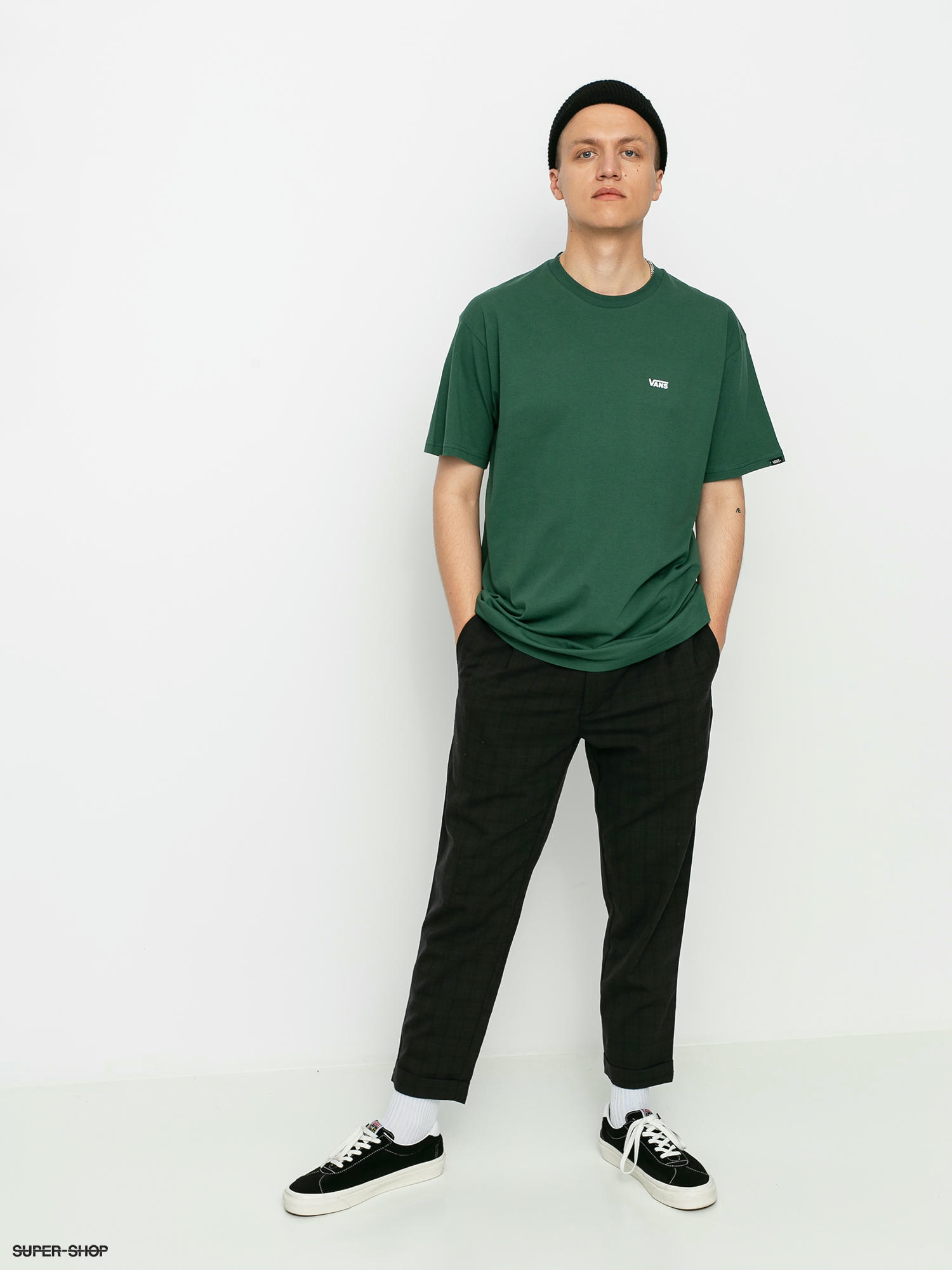 vans small logo t shirt