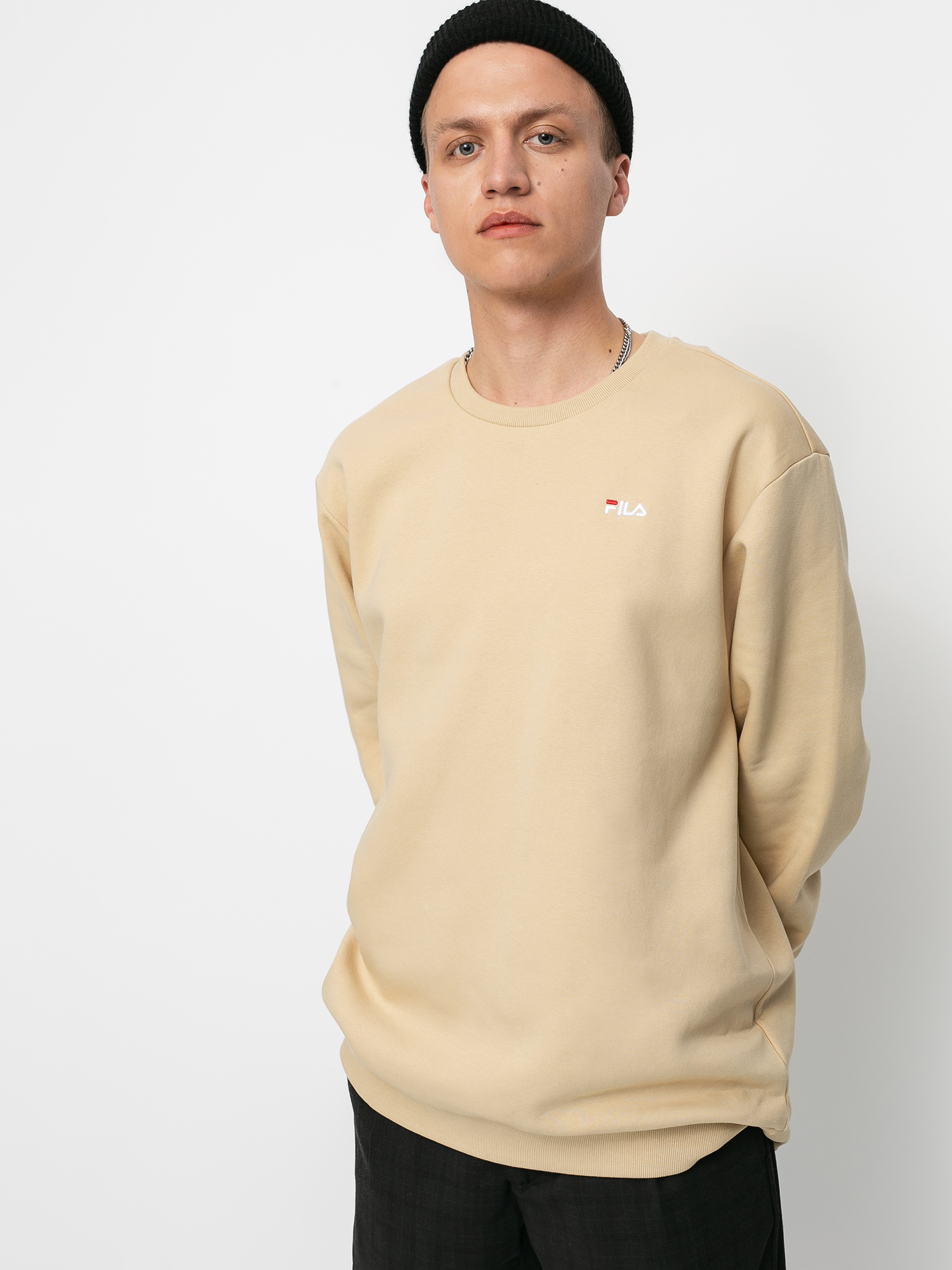 cream fila sweatshirt