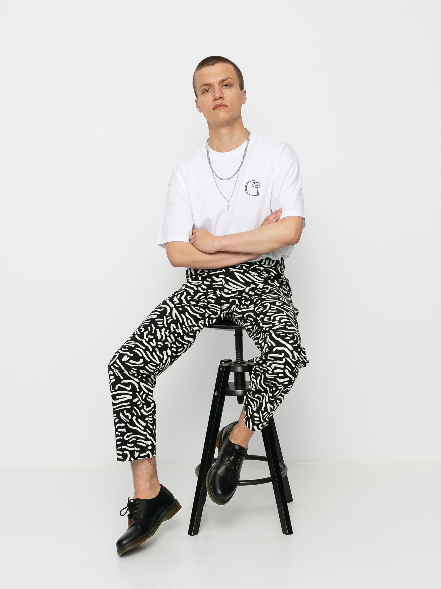 Carhartt WIP Commission Logo T-shirt (white)