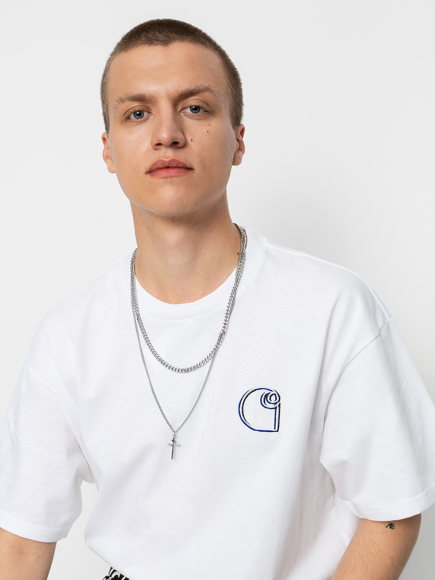 Carhartt WIP Commission Logo T-shirt (white)