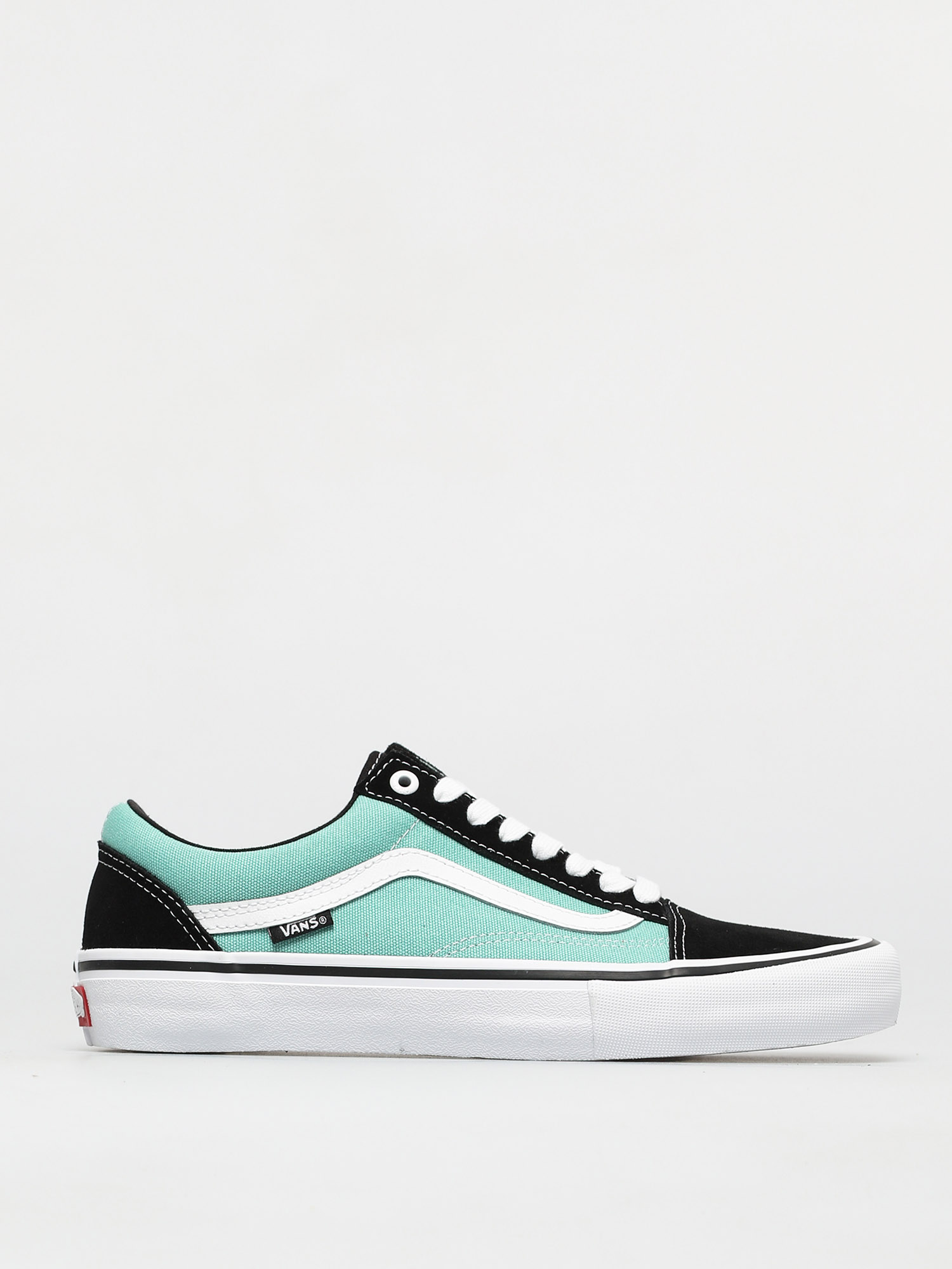Vans Old Skool Pro Shoes (black/jade)