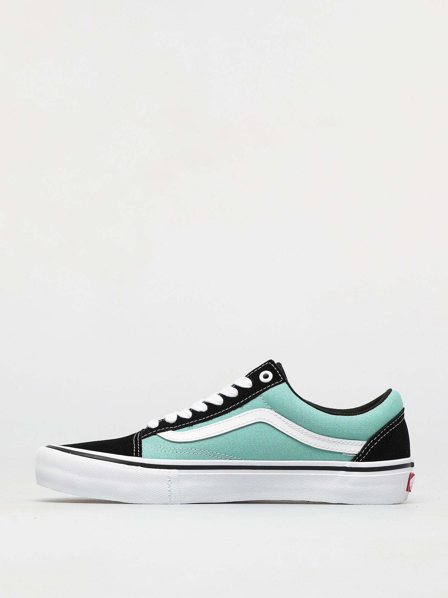 Vans Old Skool Pro Shoes (black/jade)