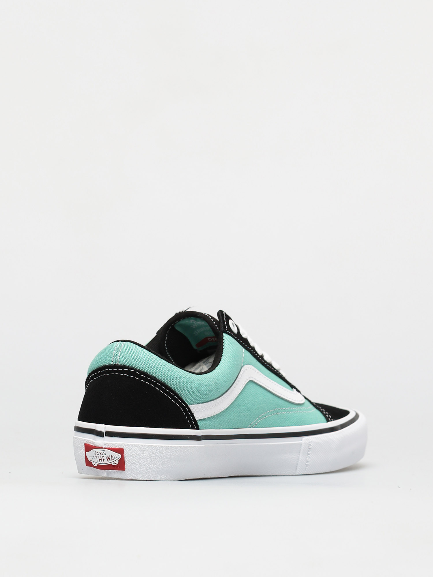 Vans Old Skool Pro Shoes (black/jade)