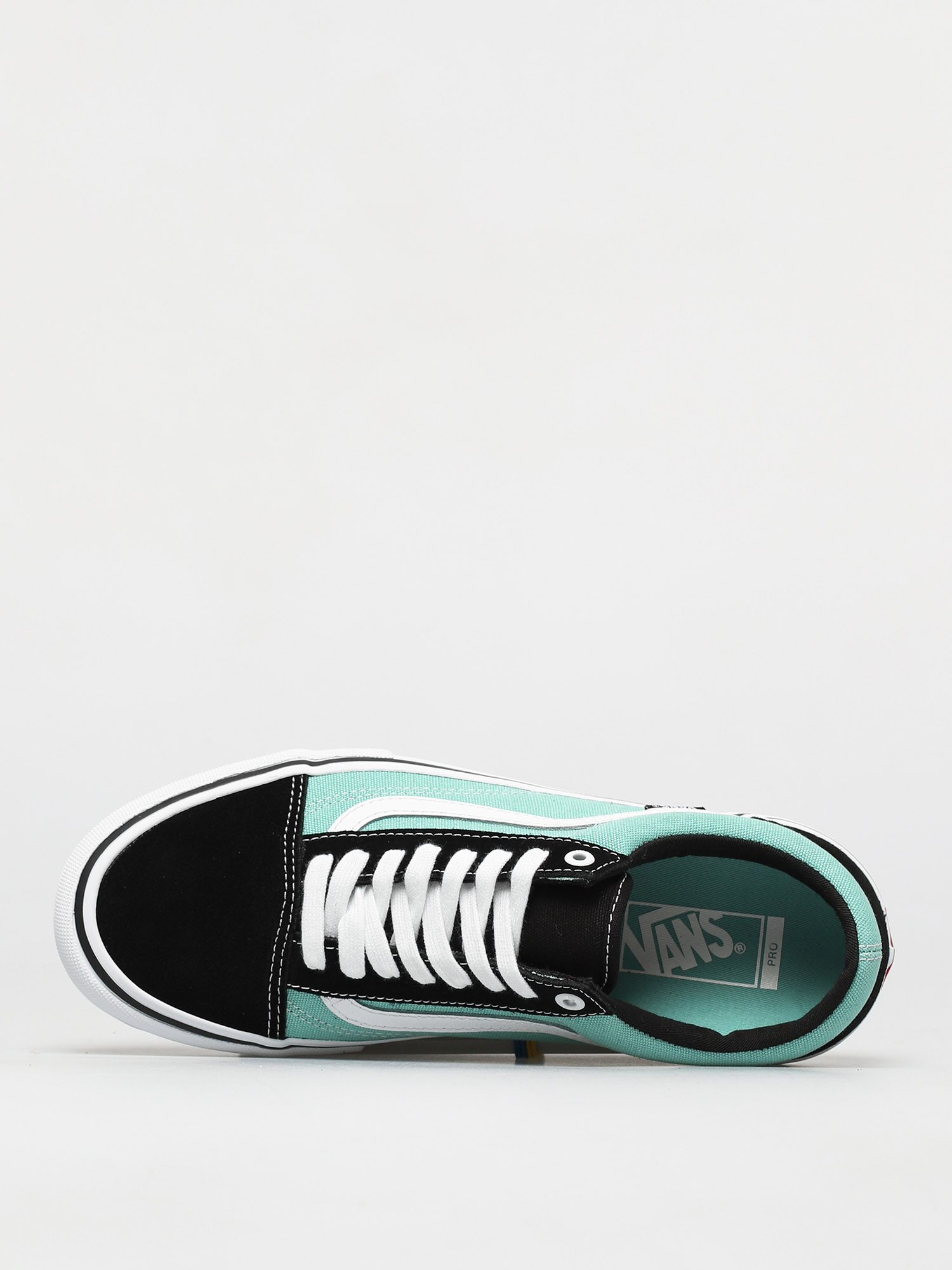 Vans Old Skool Pro Shoes (black/jade)