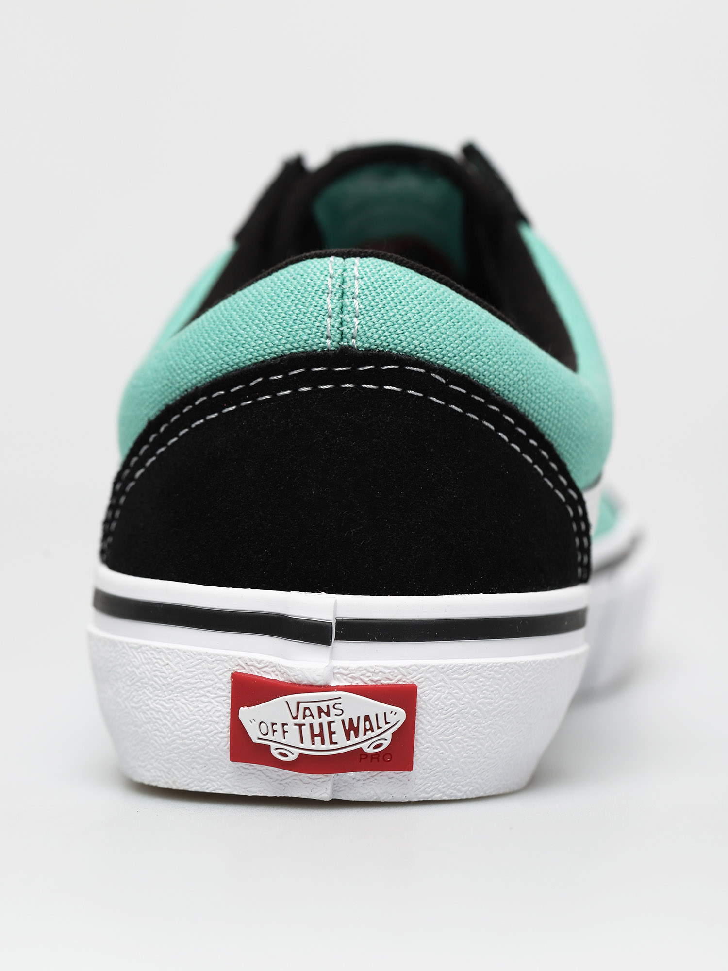 Vans Old Skool Pro Shoes (black/jade)