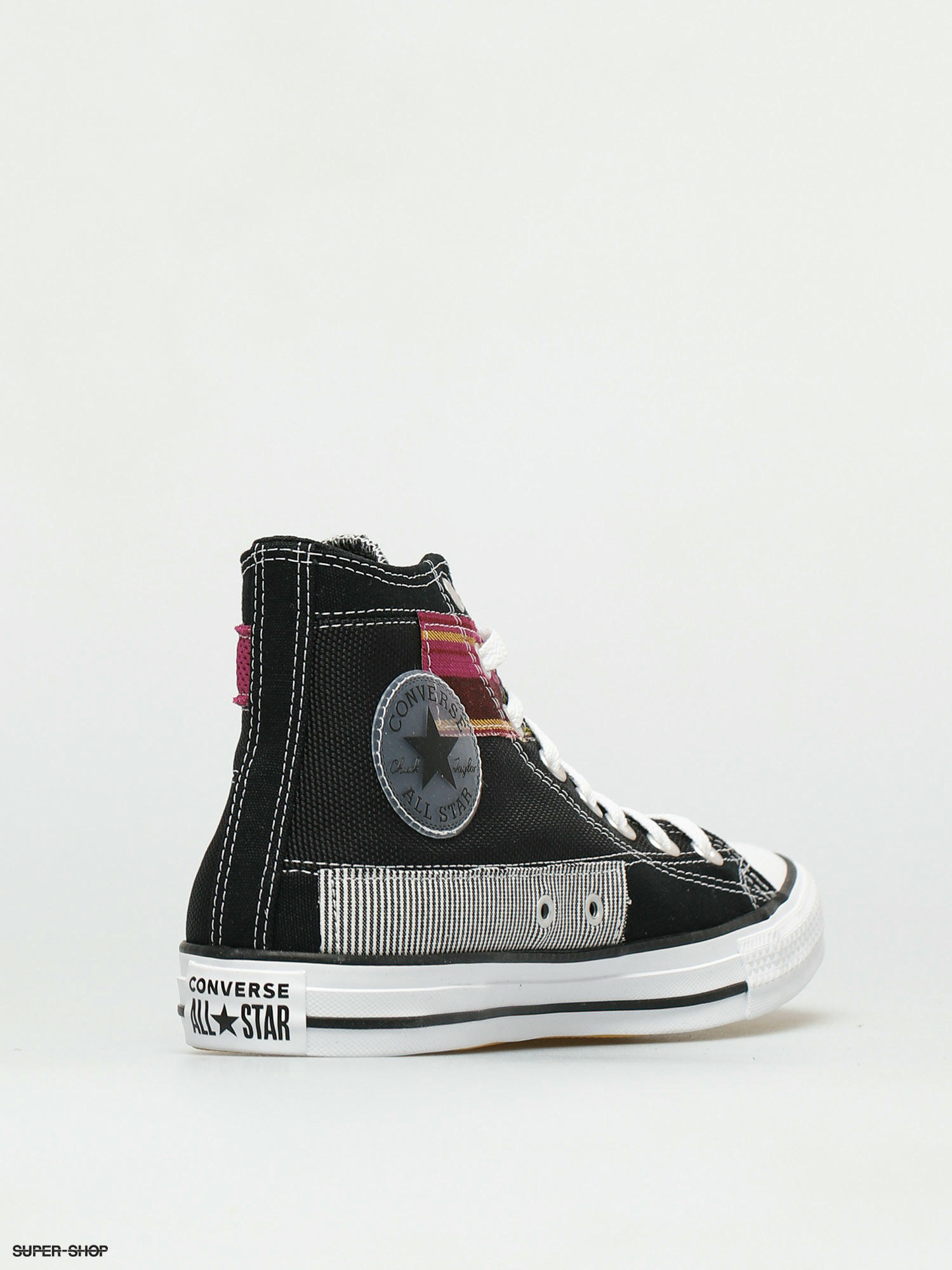 converse chuck taylor all star patchwork high