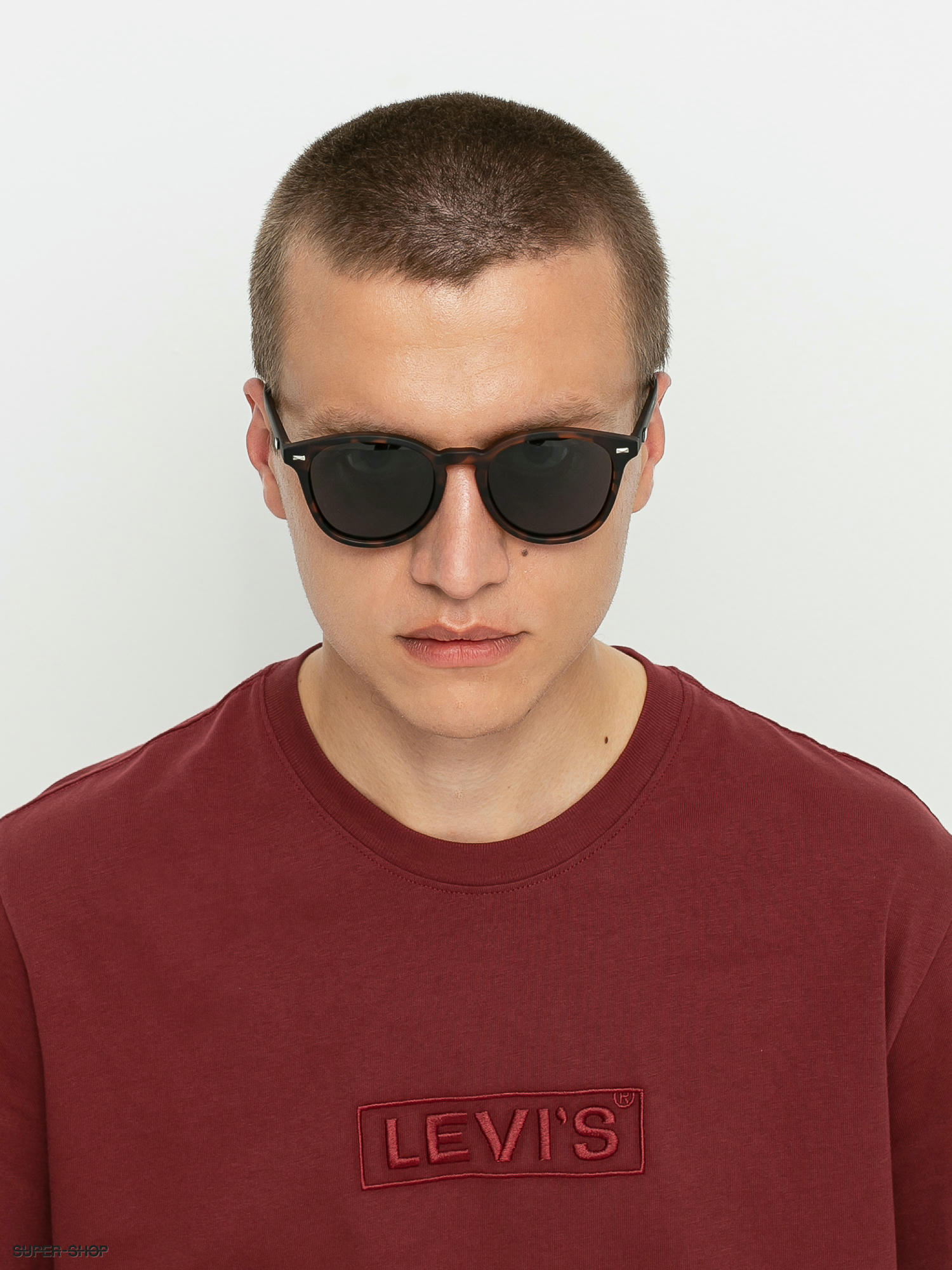 Le Specs Unisex Bandwagon Polarised Sunglasses - Matte Tort – Eclectic House