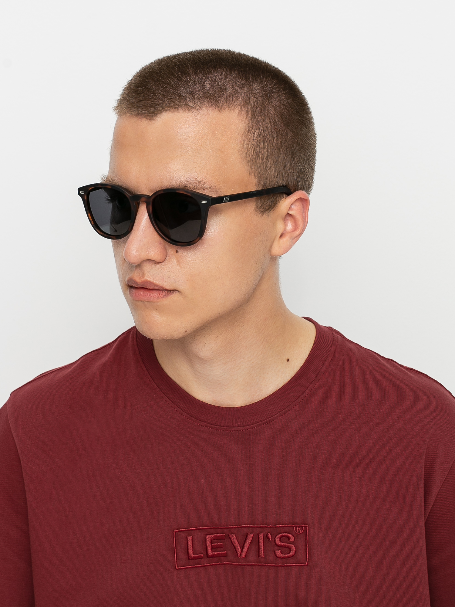 Le Specs Bandwagon Sunglasses (matte tort)