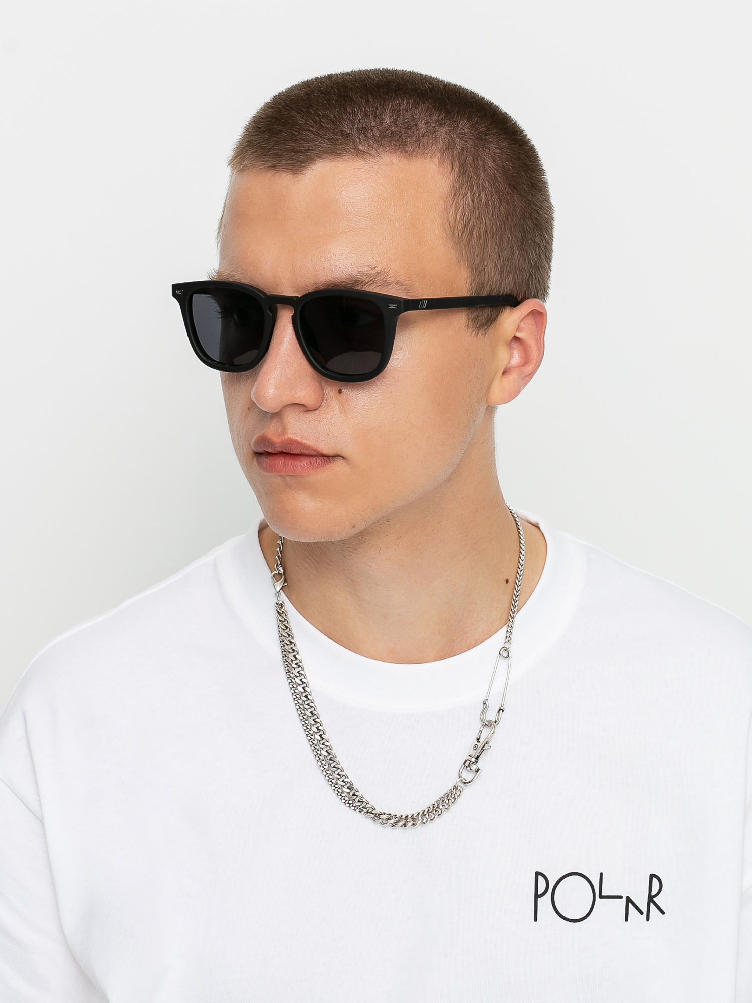 Le Specs No Biggie Sunglasses (black rubber)