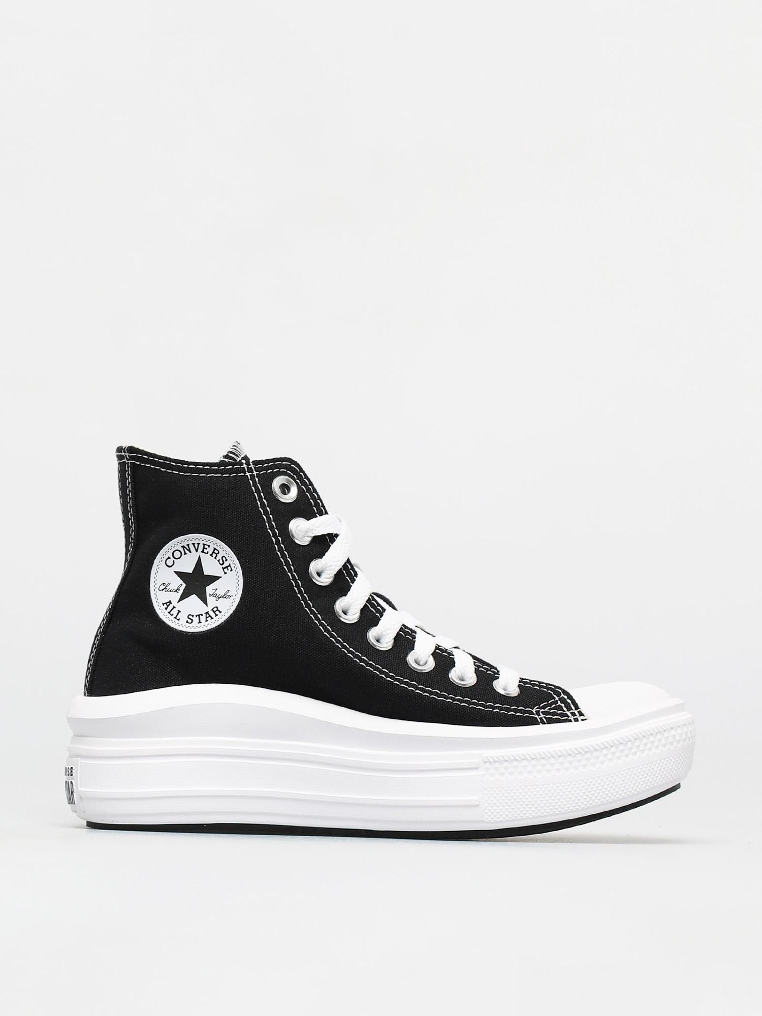 Converse Chuck Taylor All Star Move Schuhe Wmn Schwarz black natural ivory white