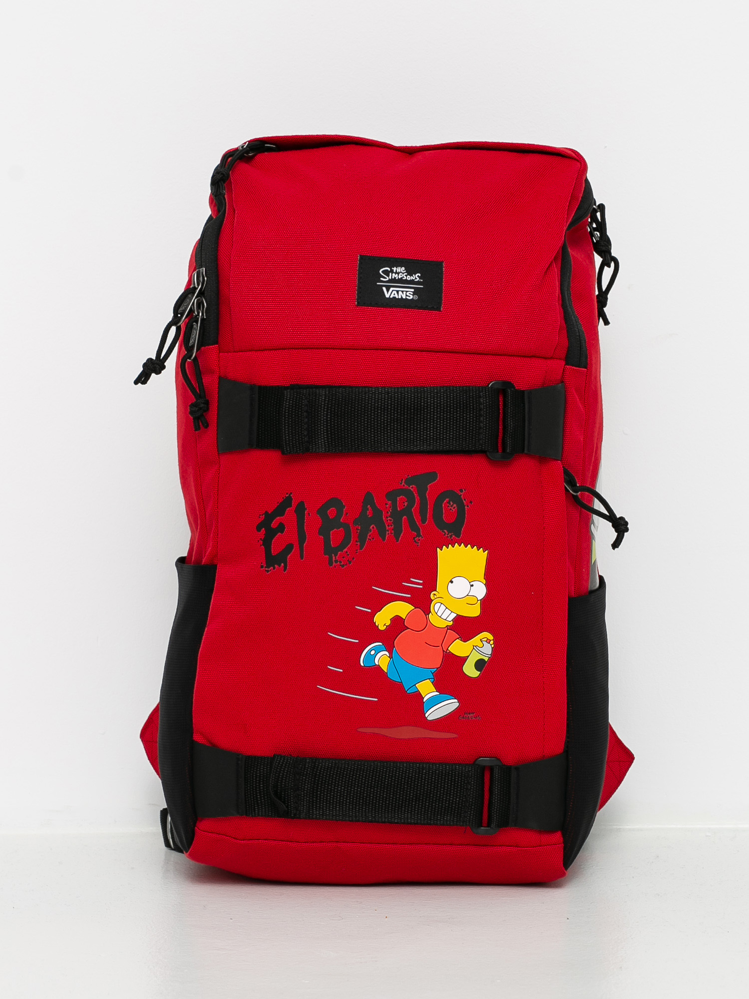 Vans x The Simpsons Obstacle Backpack red (el barto)